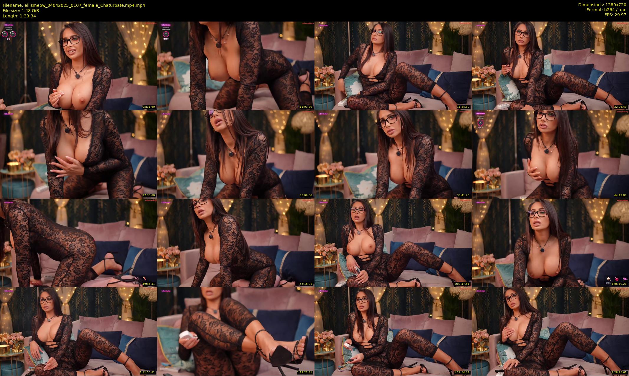 ellismeow — 94 minute Chaturbate female cam show recording, 720p, Apr 4, 2025
