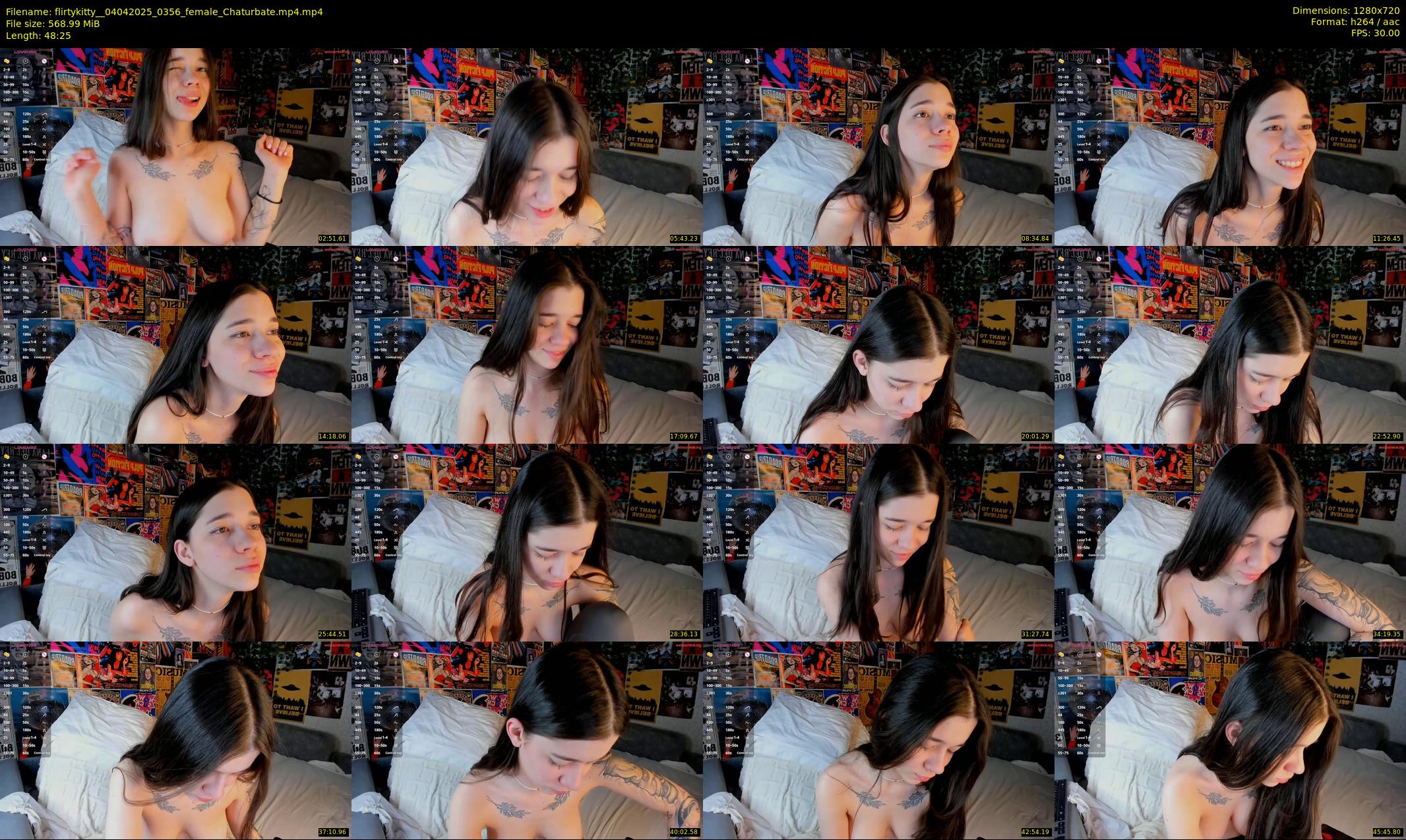 flirtykitty_ — 49 minute Chaturbate female cam show recording, 720p, Apr 4, 2025