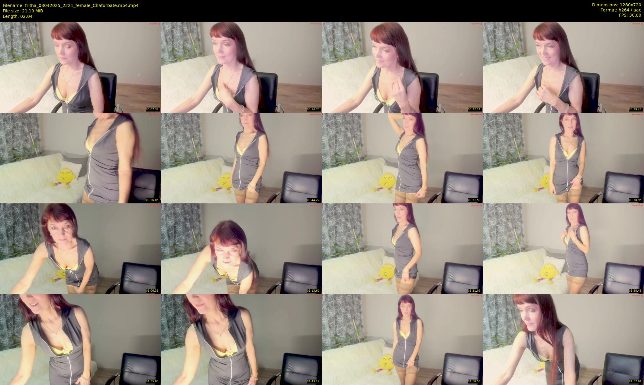 fritha — 3 minute Chaturbate female cam show recording, 720p, Apr 3, 2025