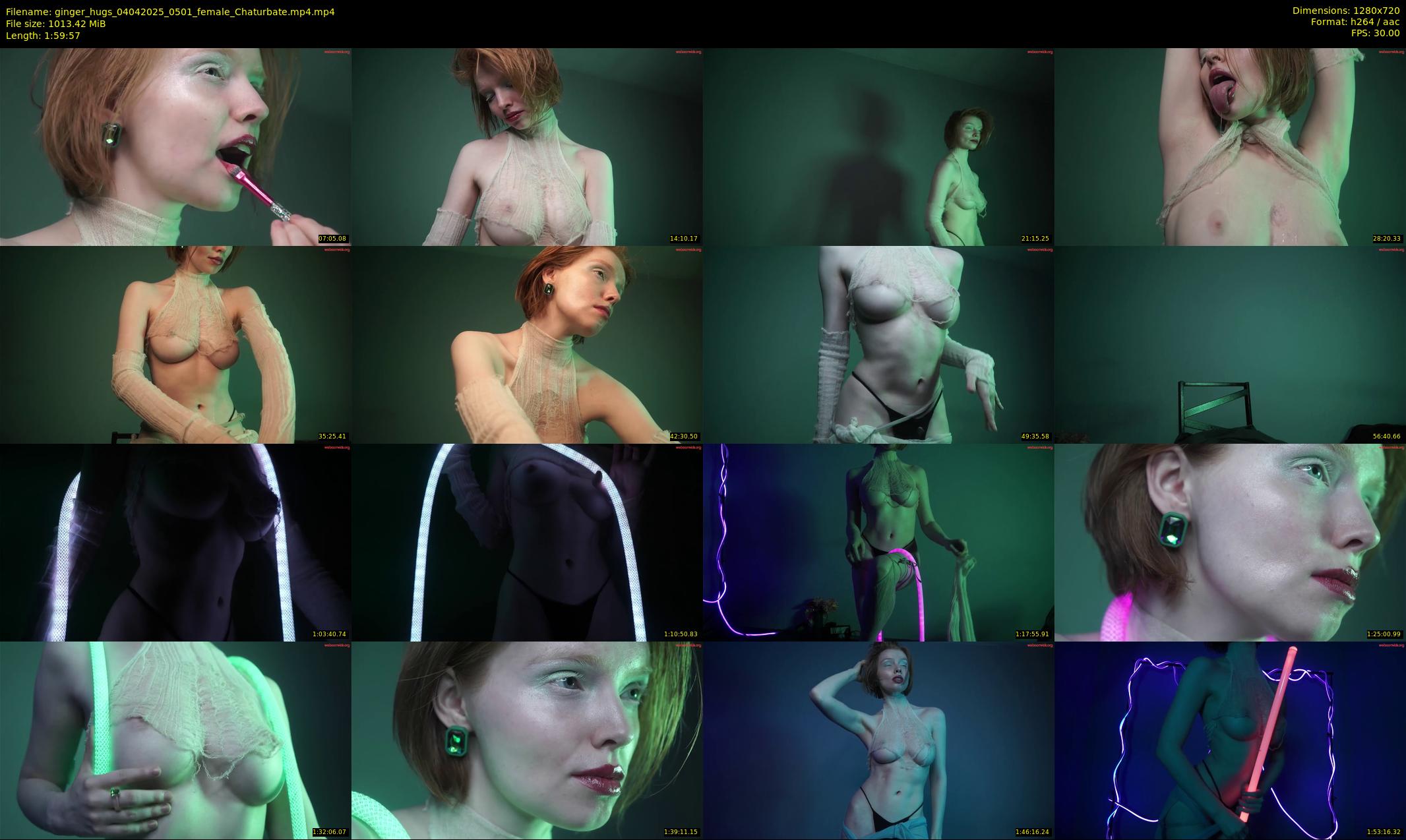ginger_hugs — 120 minute Chaturbate female cam show recording, 720p, Apr 4, 2025