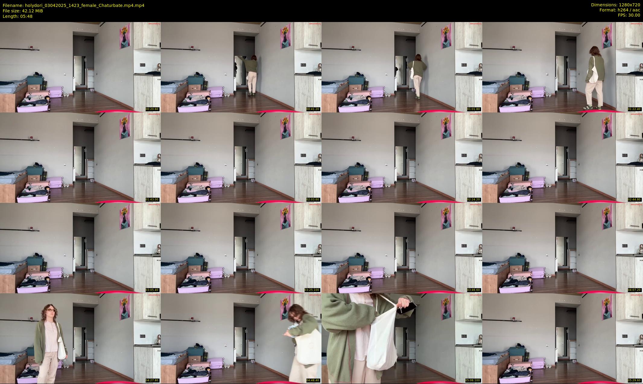 holydori — 6 minute Chaturbate female cam show recording, 720p, Apr 3, 2025