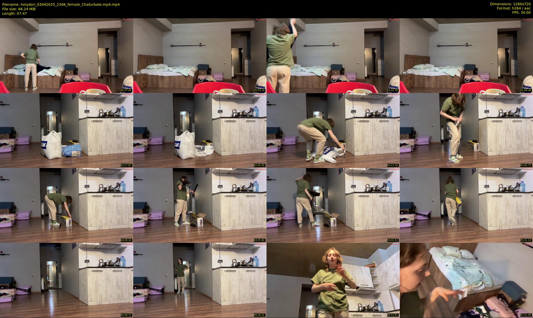 holydori — 8 minute Chaturbate female cam show recording, 720p, Apr 3, 2025