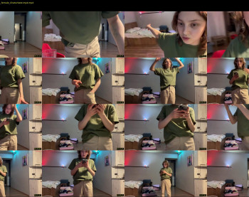 holydori — 13 minute Chaturbate female cam show recording, 720p, Apr 3, 2025