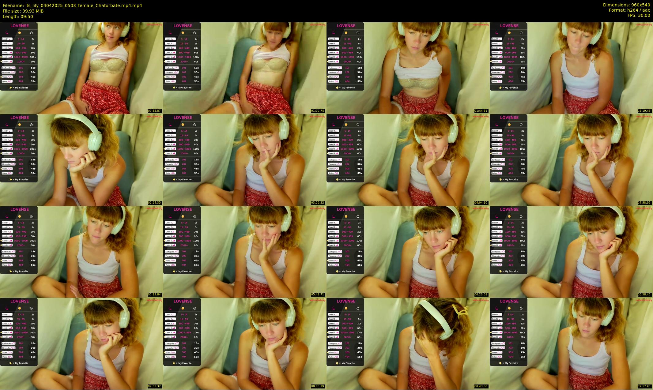 its_lily — 10 minute Chaturbate female cam show recording, 480p, Apr 4, 2025