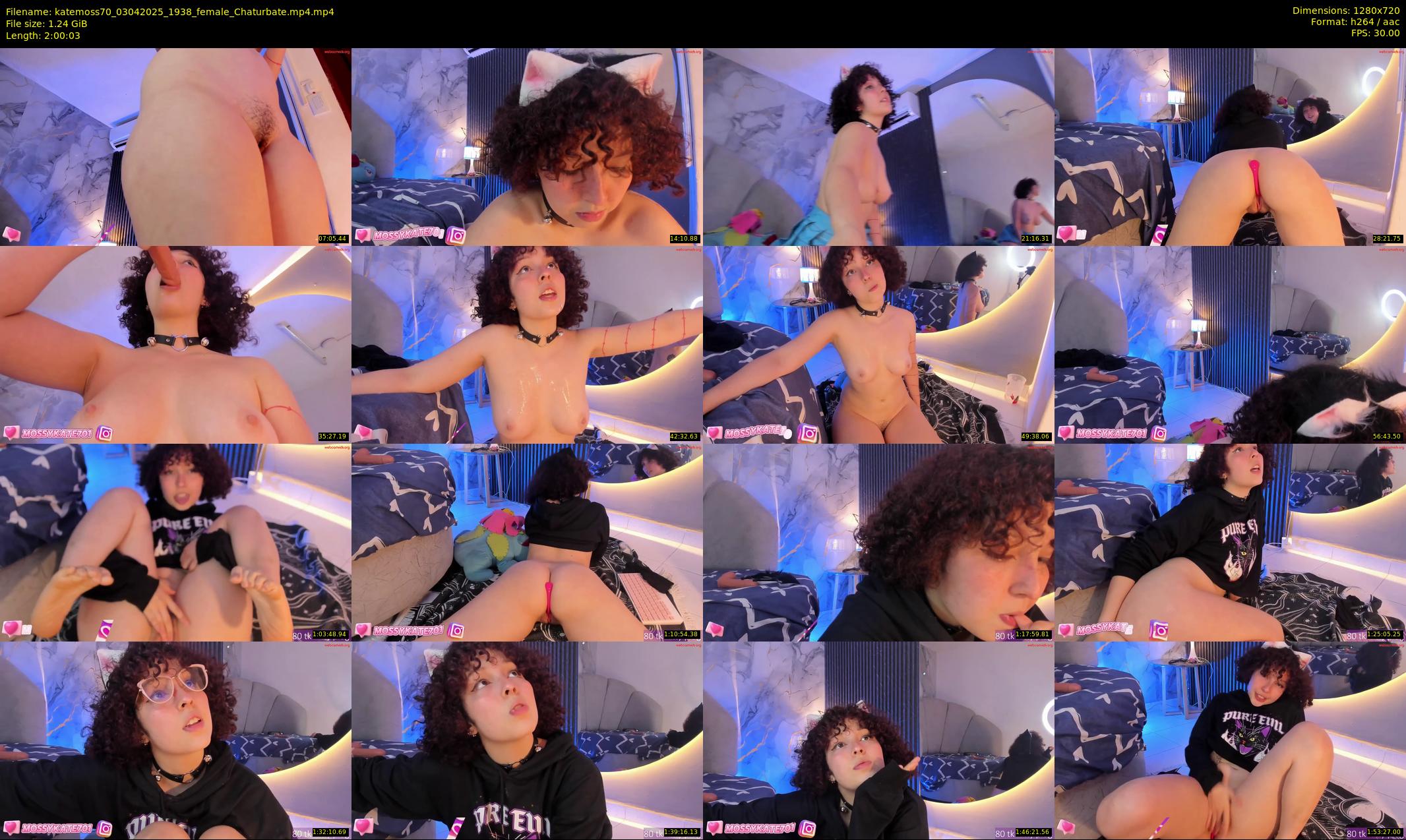 katemoss70 — 121 minute Chaturbate female cam show recording, 720p, Apr 3, 2025