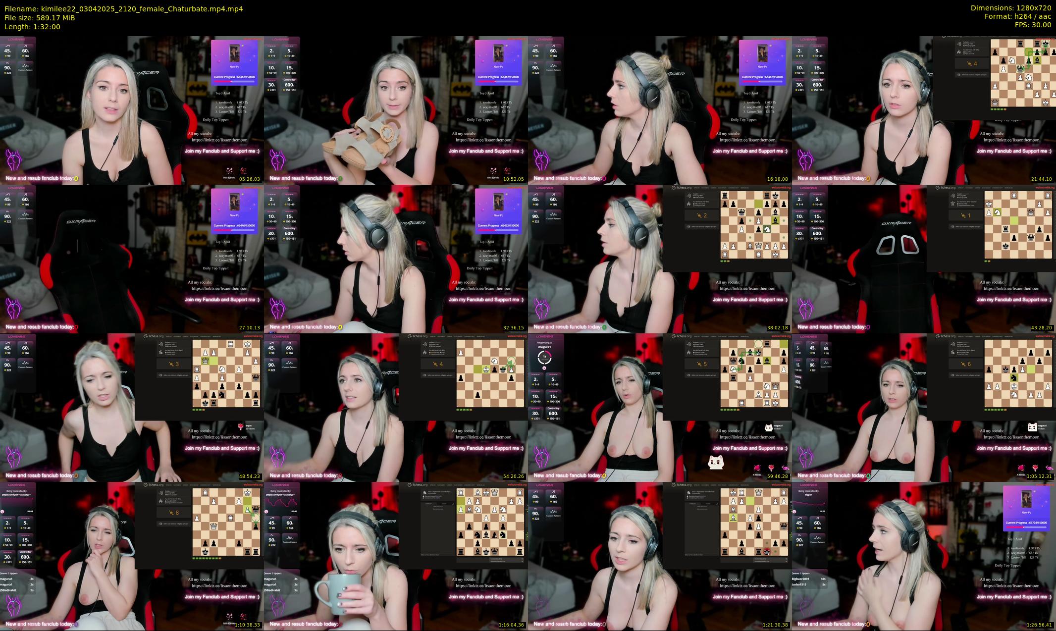 kimilee22 — 92 minute Chaturbate female cam show recording, 720p, Apr 3, 2025