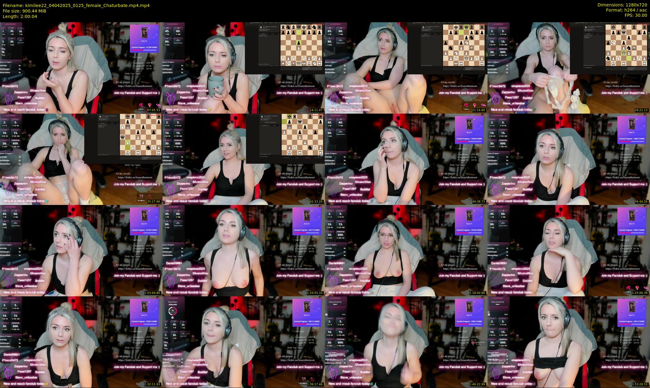 kimilee22 — 121 minute Chaturbate female cam show recording, 720p, Apr 4, 2025