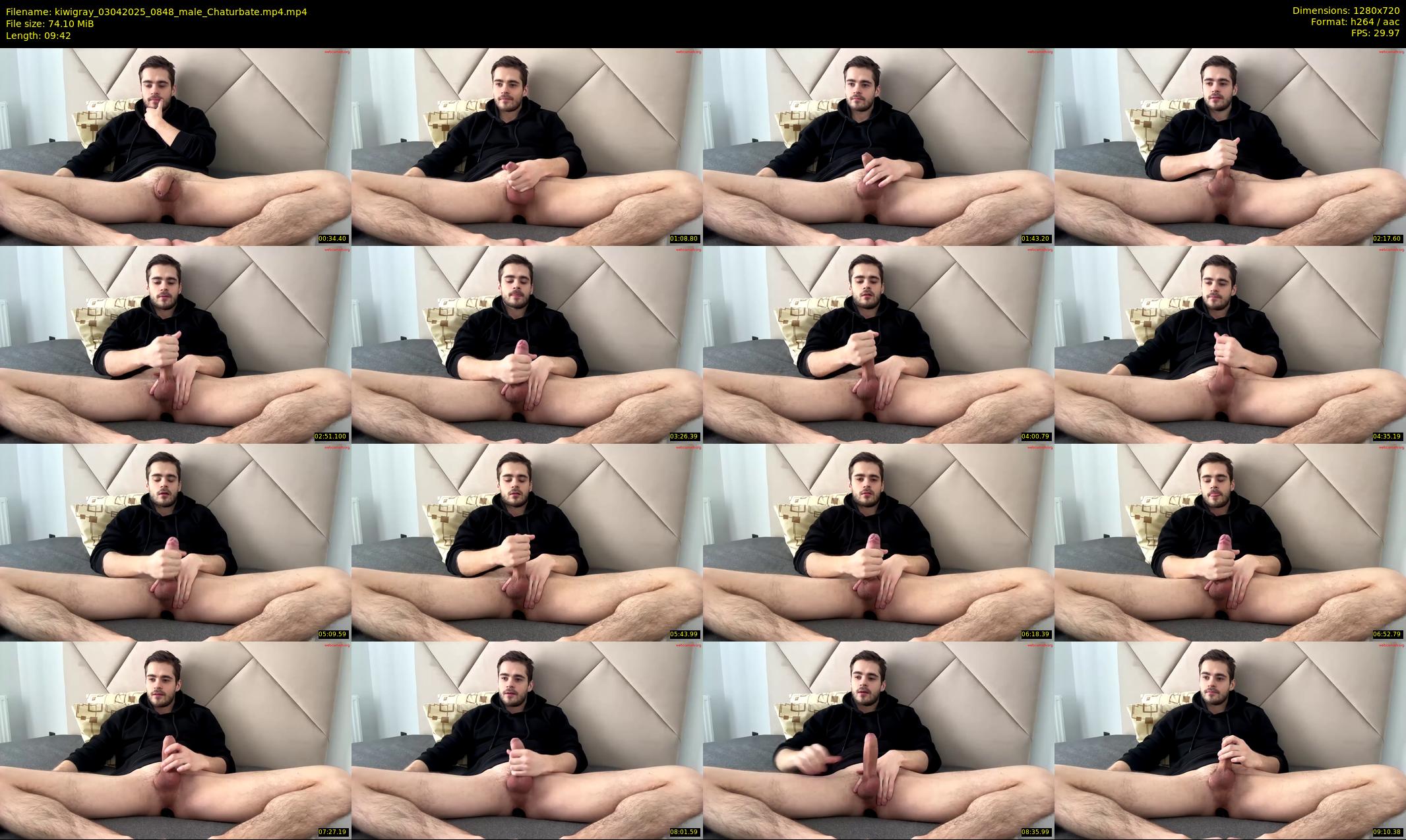 kiwigray — 10 minute Chaturbate male cam show recording, 720p, Apr 3, 2025