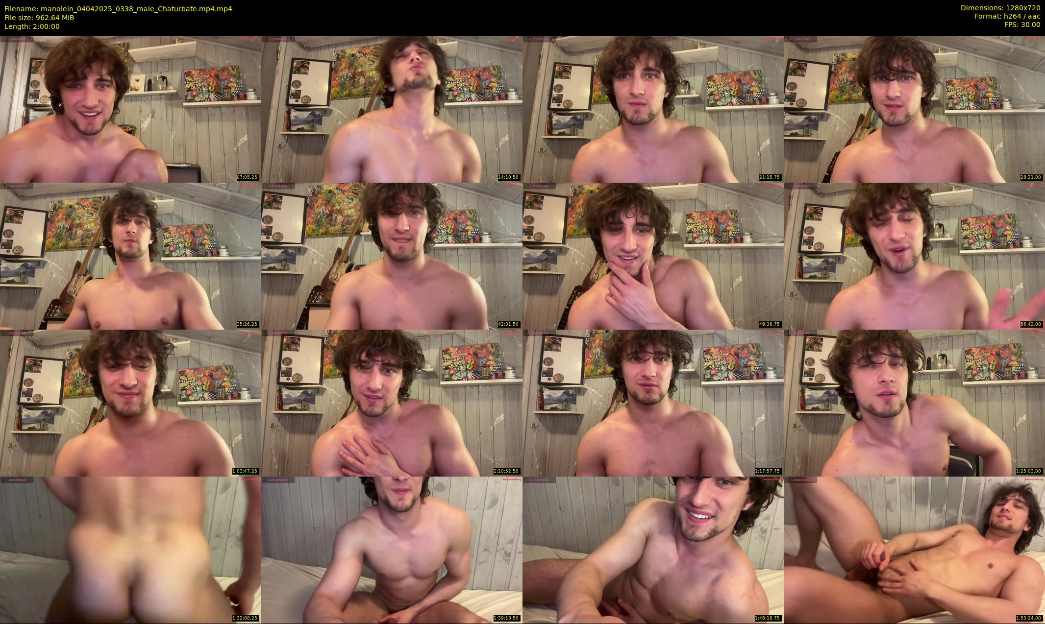 manolein — 120 minute Chaturbate male cam show recording, 720p, Apr 4, 2025