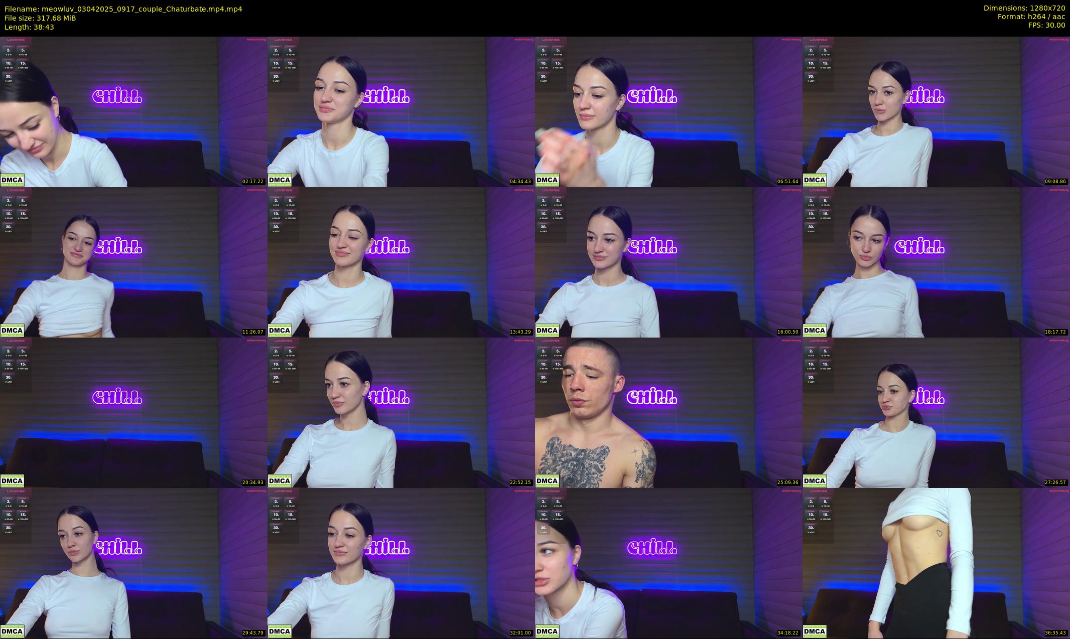 meowluv — 39 minute Chaturbate couple cam show recording, 720p, Apr 3, 2025