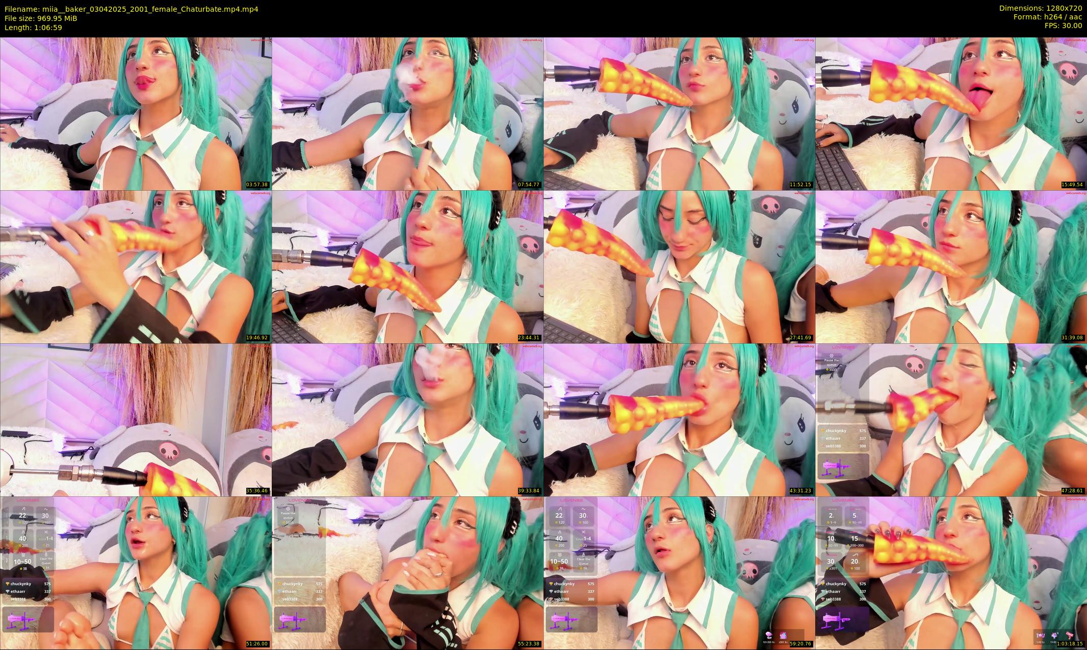 miia__baker — 67 minute Chaturbate female cam show recording, 720p, Apr 3, 2025