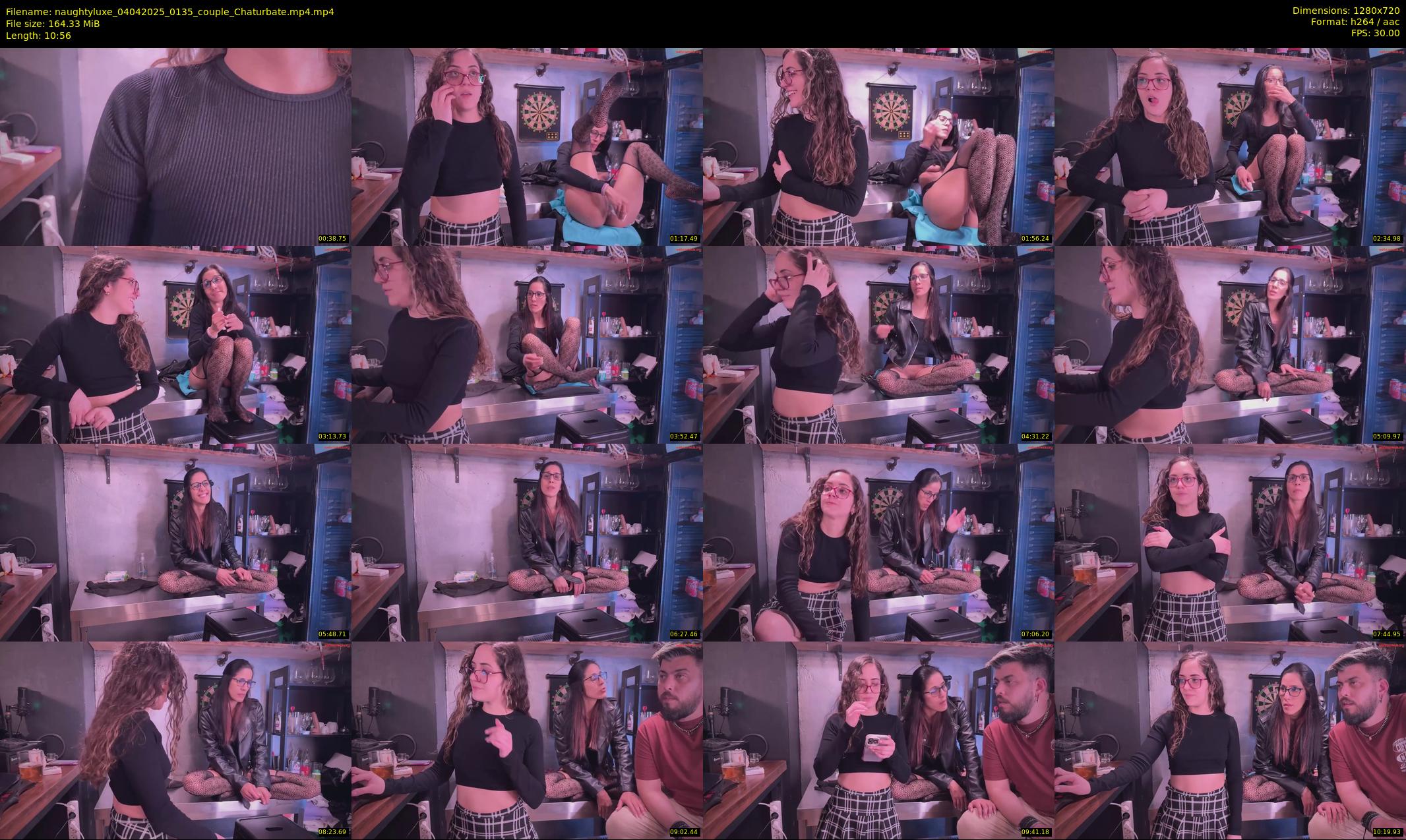 naughtyluxe — 11 minute Chaturbate couple cam show recording, 720p, Apr 4, 2025