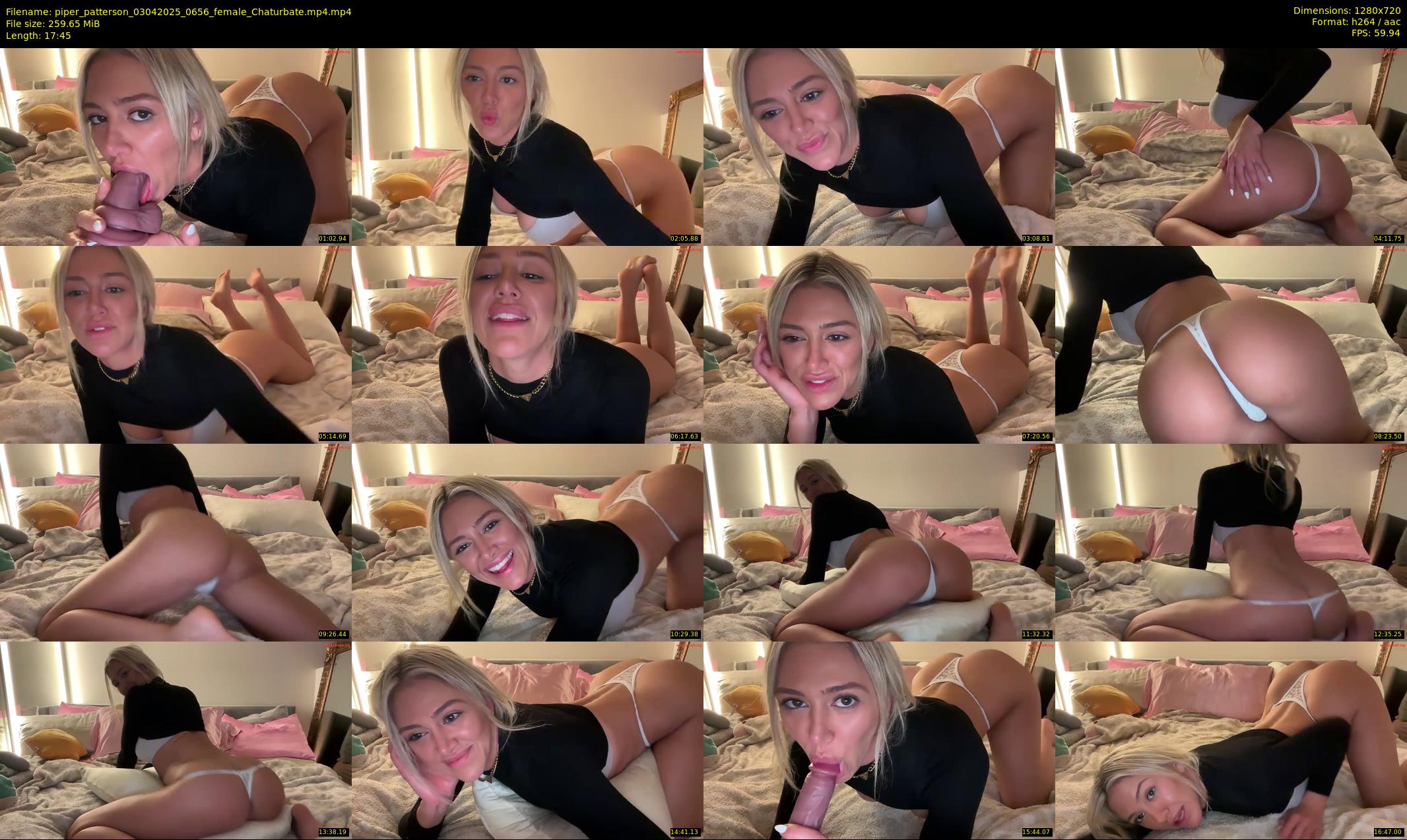 piper_patterson — 18 minute Chaturbate female cam show recording, 720p, Apr 3, 2025