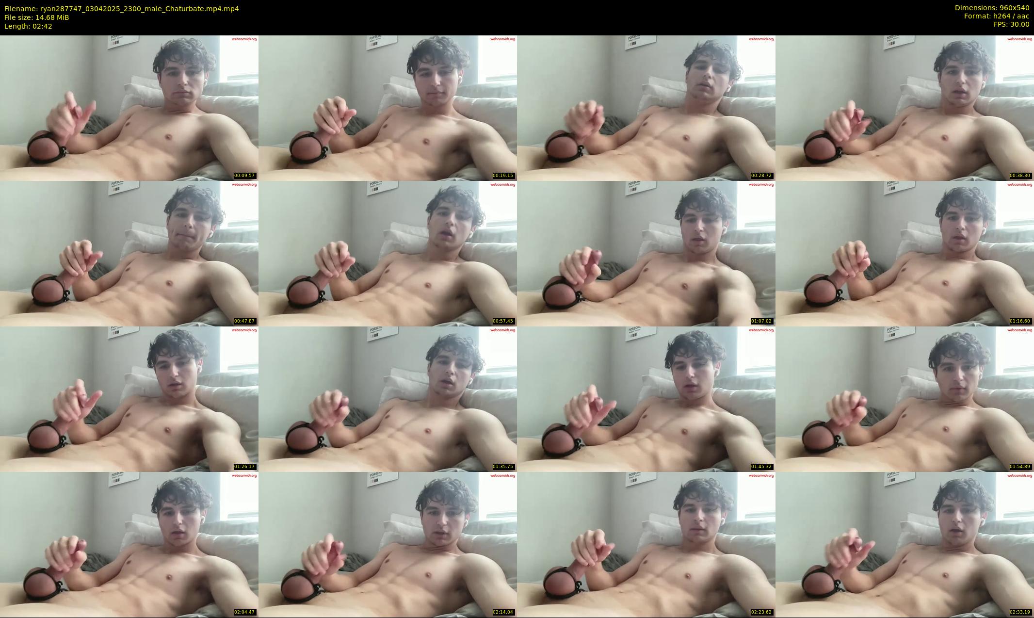 ryan287747 — 3 minute Chaturbate male cam show recording, 480p, Apr 3, 2025