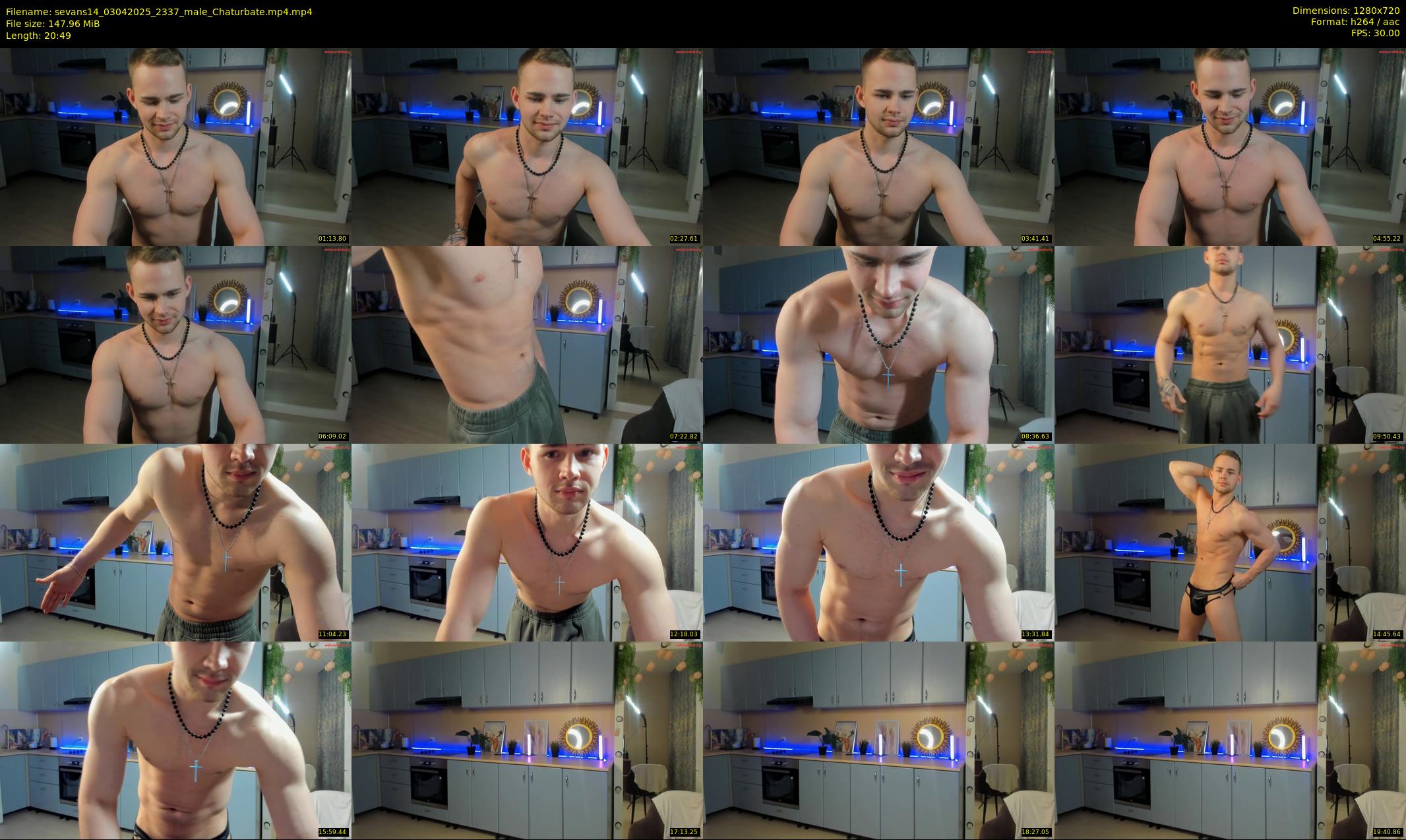 sevans14 — 21 minute Chaturbate male cam show recording, 720p, Apr 3, 2025