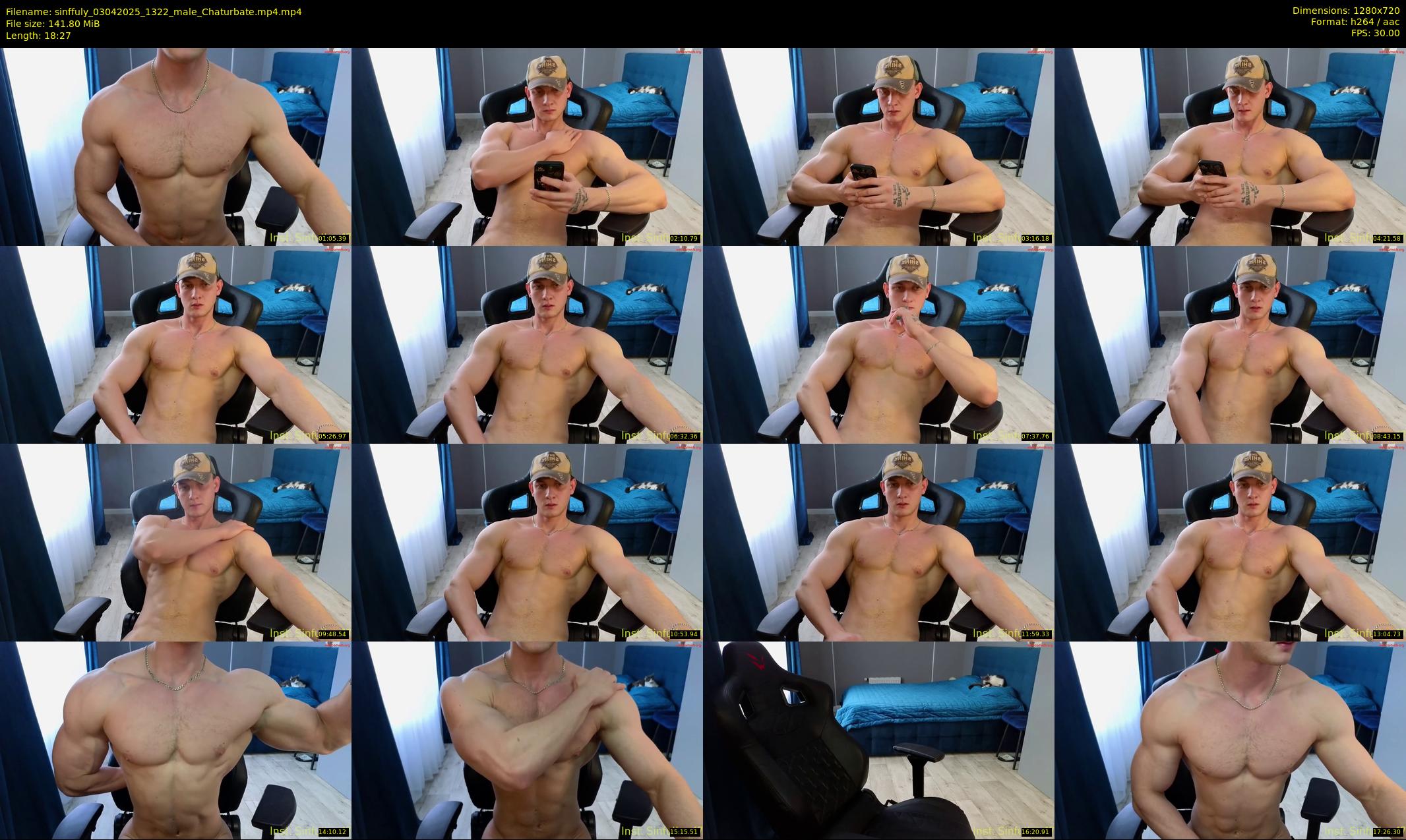 sinffuly — 19 minute Chaturbate male cam show recording, 720p, Apr 3, 2025