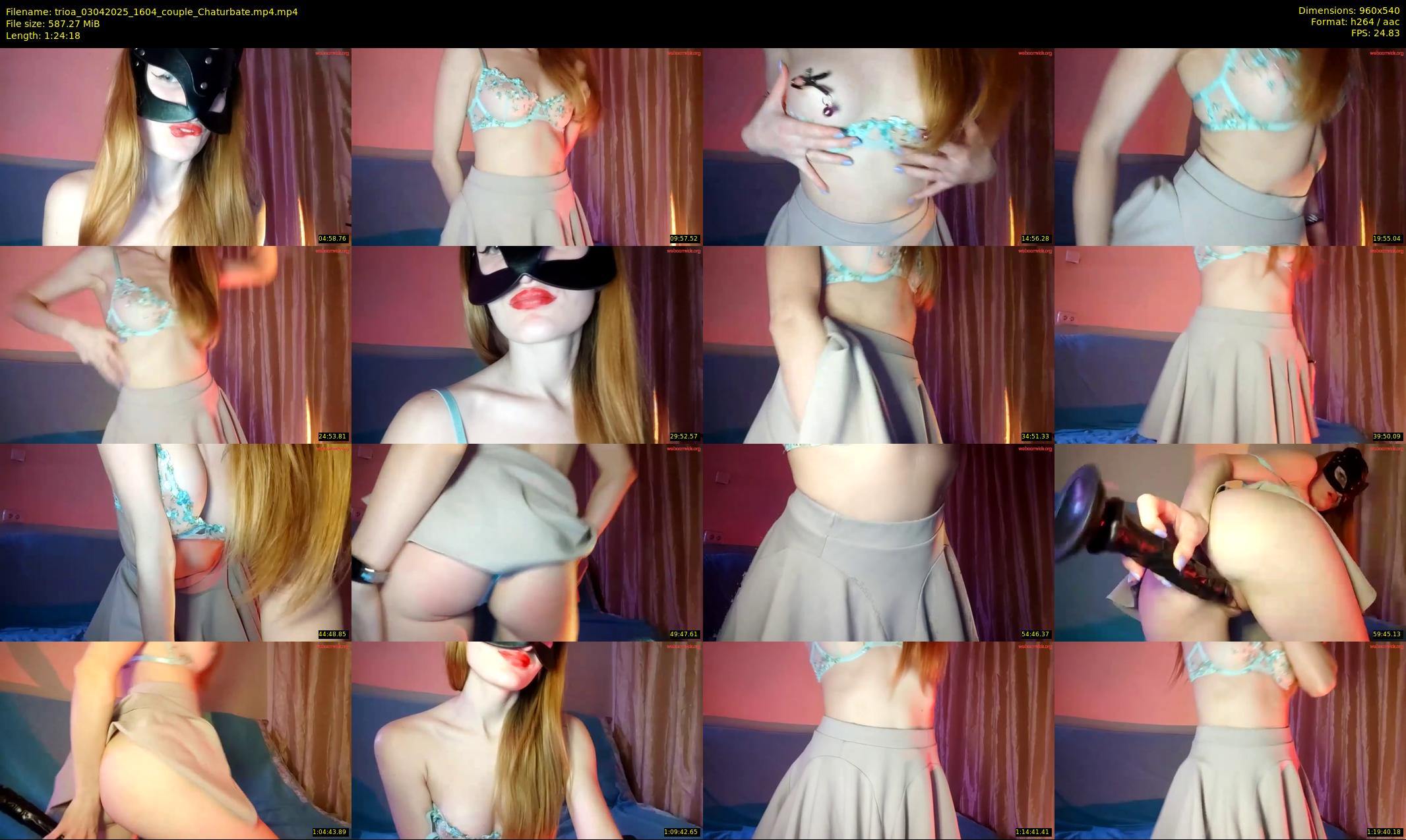 trioa — 85 minute Chaturbate couple cam show recording, 480p, Apr 3, 2025