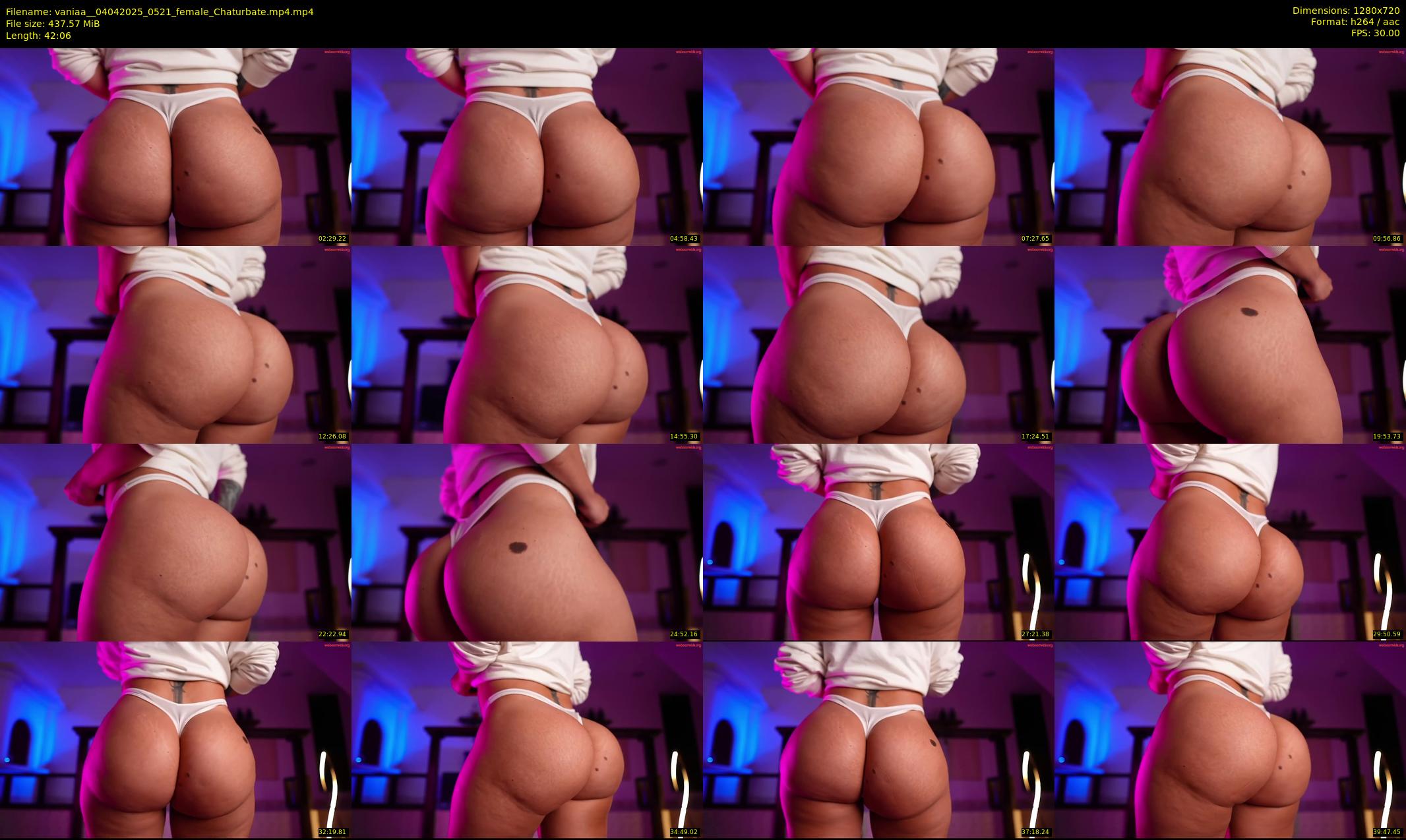 vaniaa_ — 43 minute Chaturbate female cam show recording, 720p, Apr 4, 2025