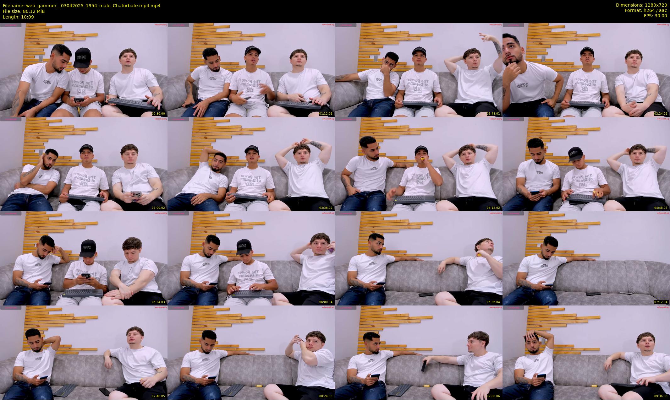 web_gammer_ — 11 minute Chaturbate male cam show recording, 720p, Apr 3, 2025