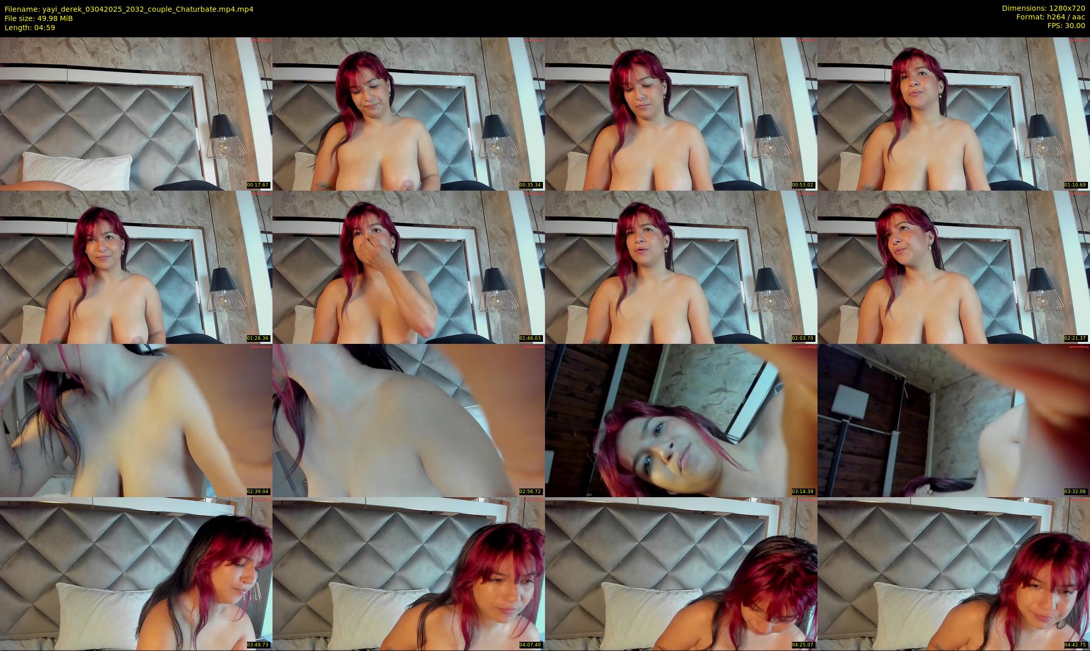 yayi_derek — 5 minute Chaturbate couple cam show recording, 720p, Apr 3, 2025