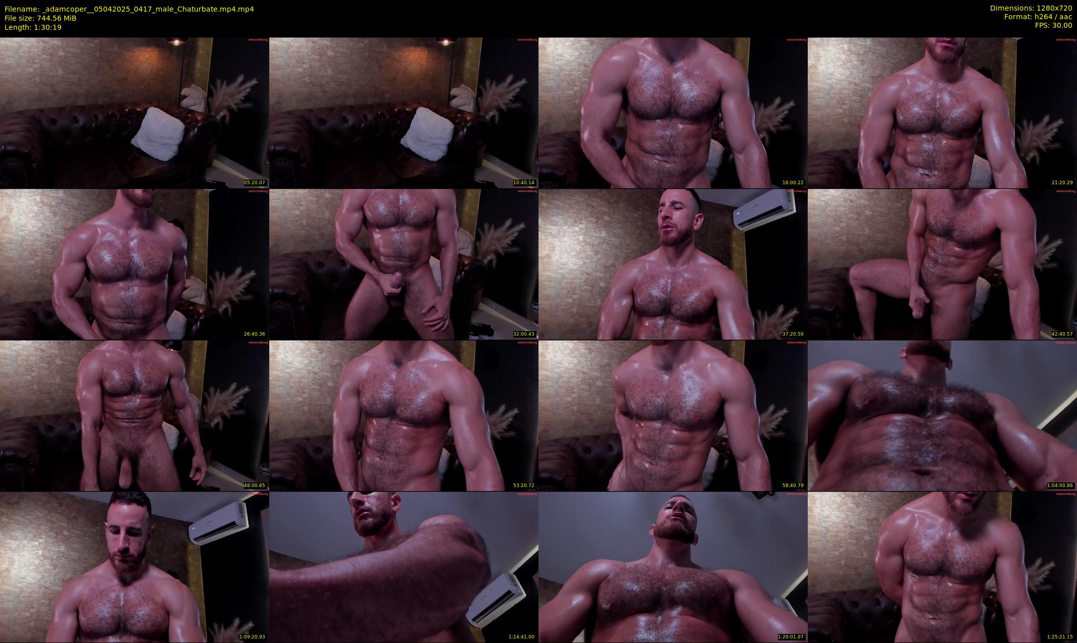 _adamcoper_ — 91 minute Chaturbate male cam show recording, 720p, Apr 5, 2025