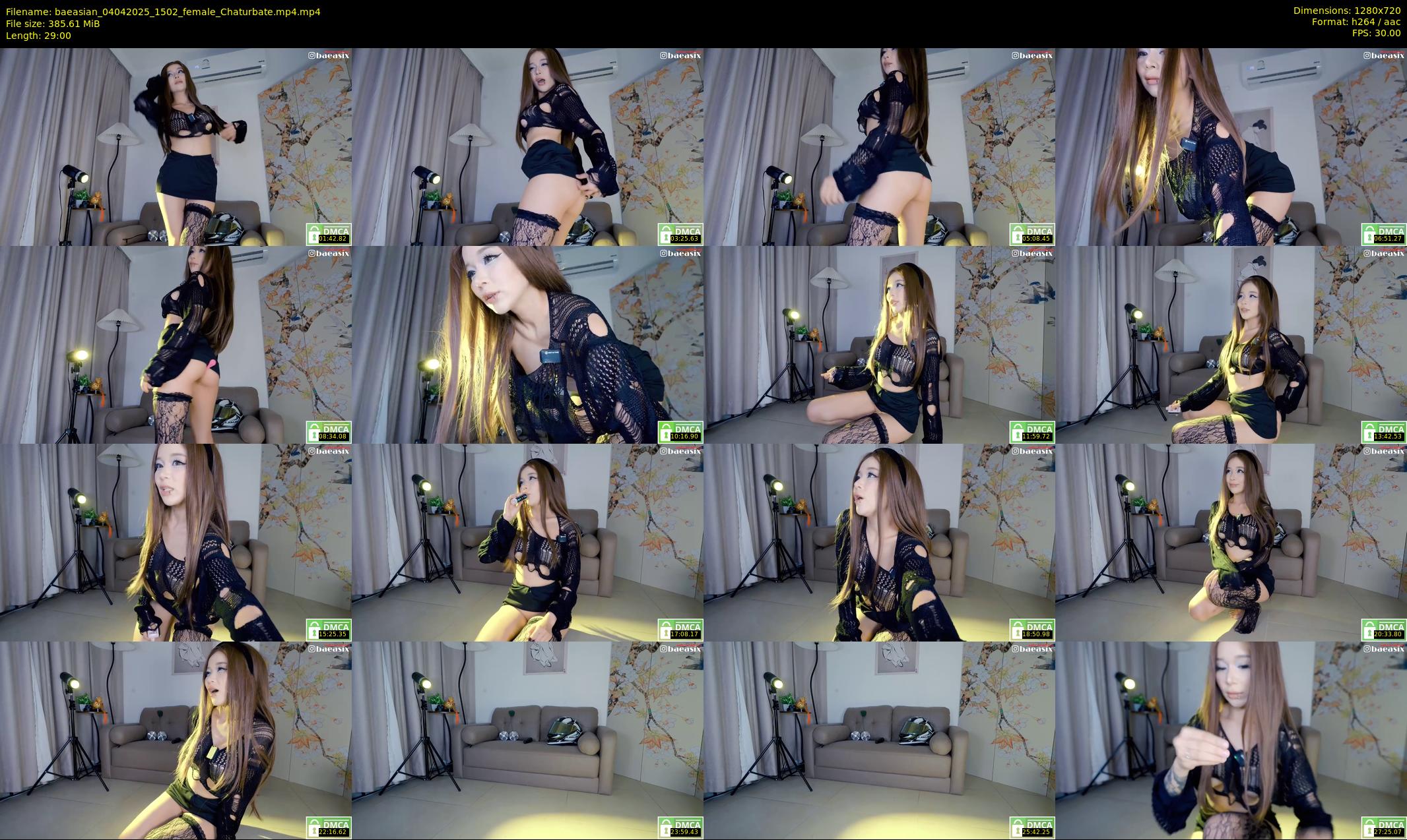 baeasian — 29 minute Chaturbate female cam show recording, 720p, Apr 4, 2025