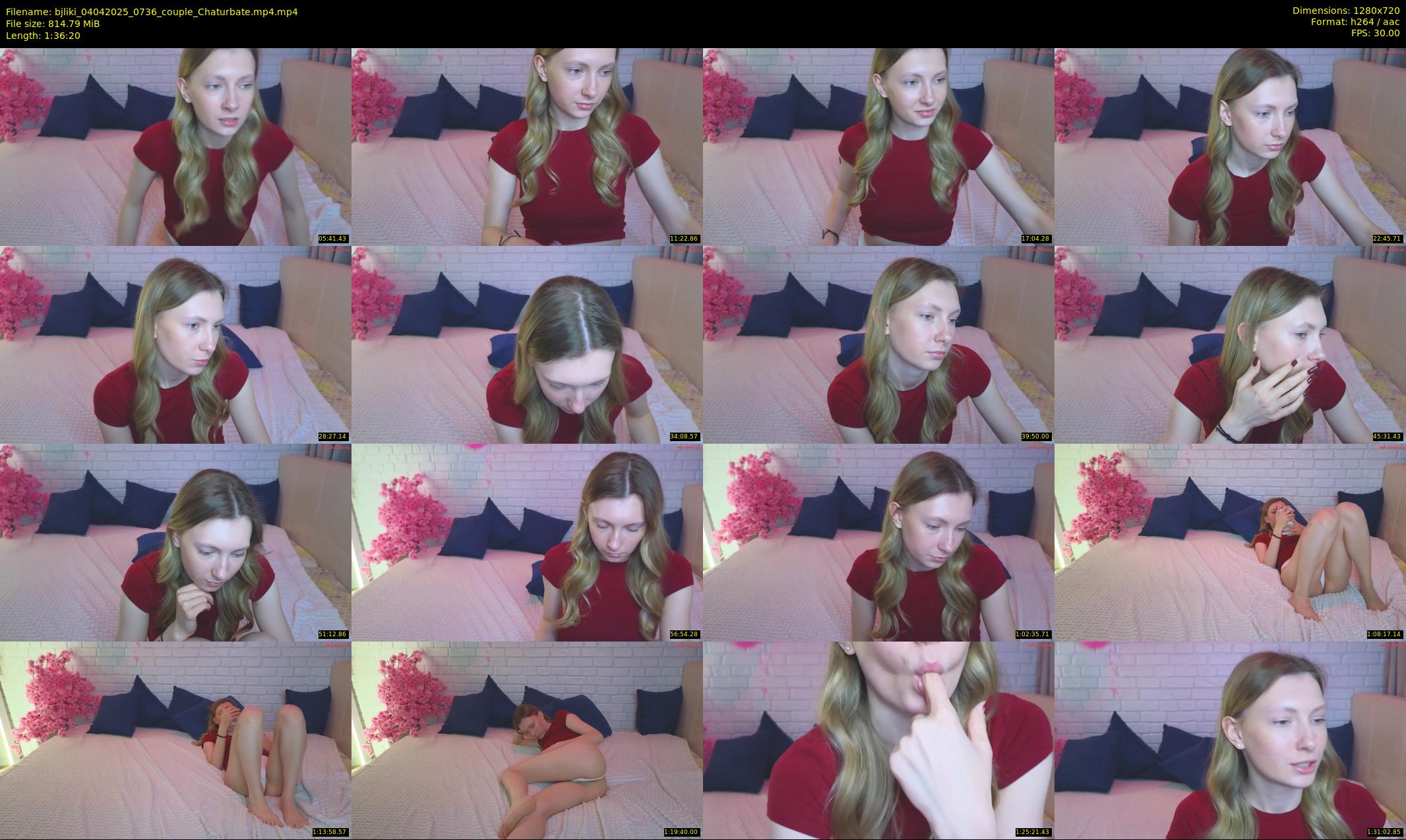 bjliki — 97 minute Chaturbate couple cam show recording, 720p, Apr 4, 2025