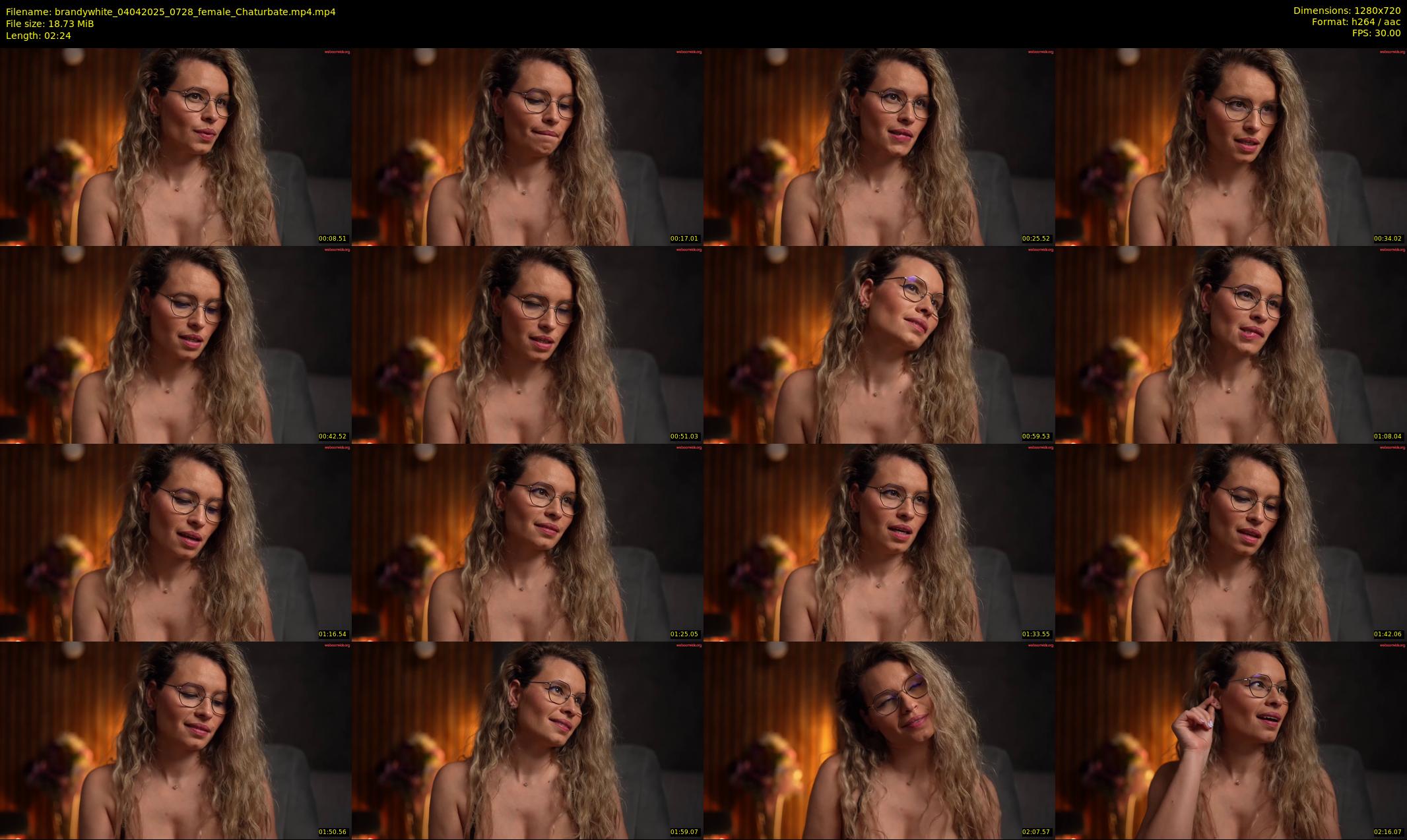 brandywhite — 3 minute Chaturbate female cam show recording, 720p, Apr 4, 2025