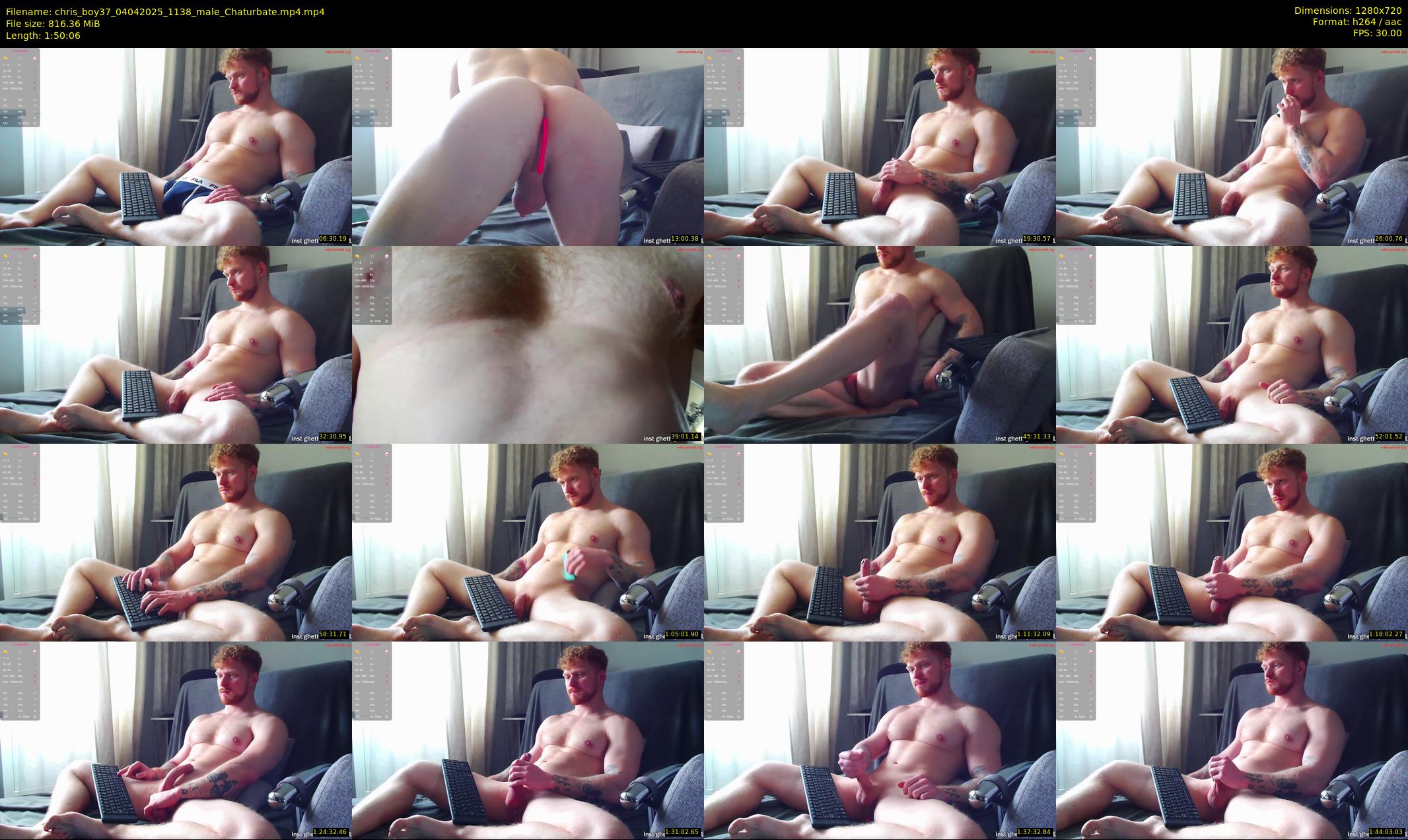 chris_boy37 — 111 minute Chaturbate male cam show recording, 720p, Apr 4, 2025