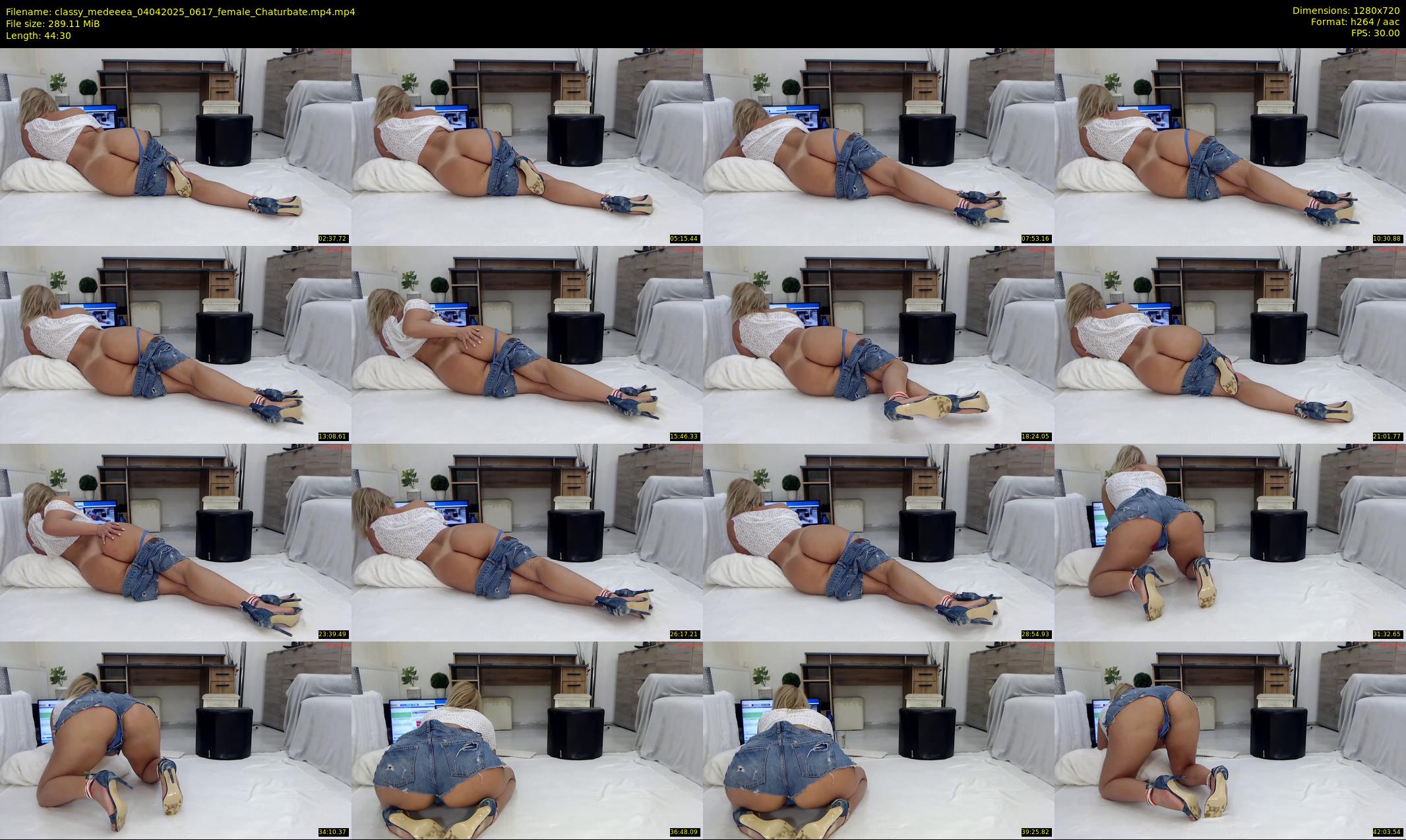 classy_medeeea — 45 minute Chaturbate female cam show recording, 720p, Apr 4, 2025