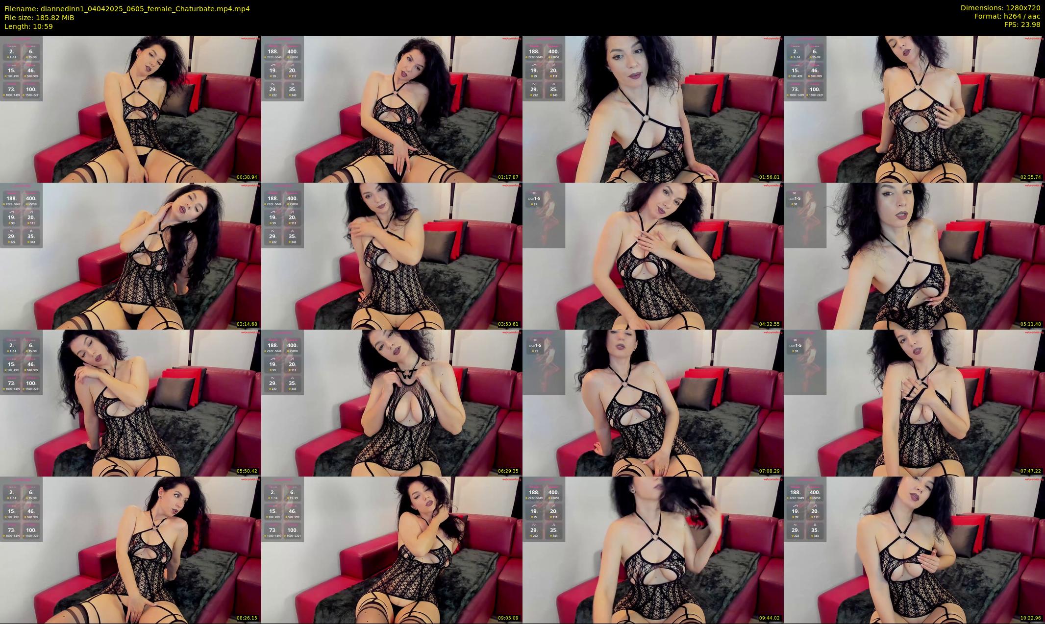 diannedinn1 — 11 minute Chaturbate female cam show recording, 720p, Apr 4, 2025