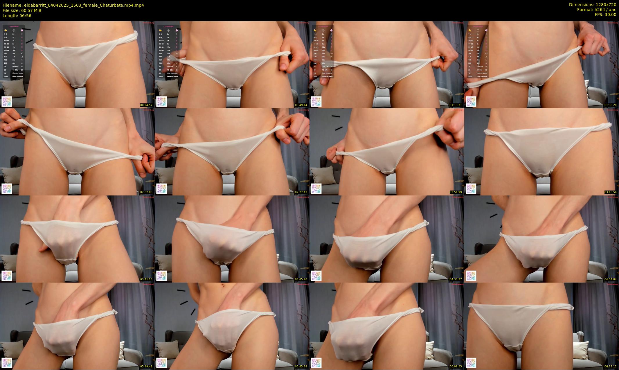 eldabarritt — 7 minute Chaturbate female cam show recording, 720p, Apr 4, 2025