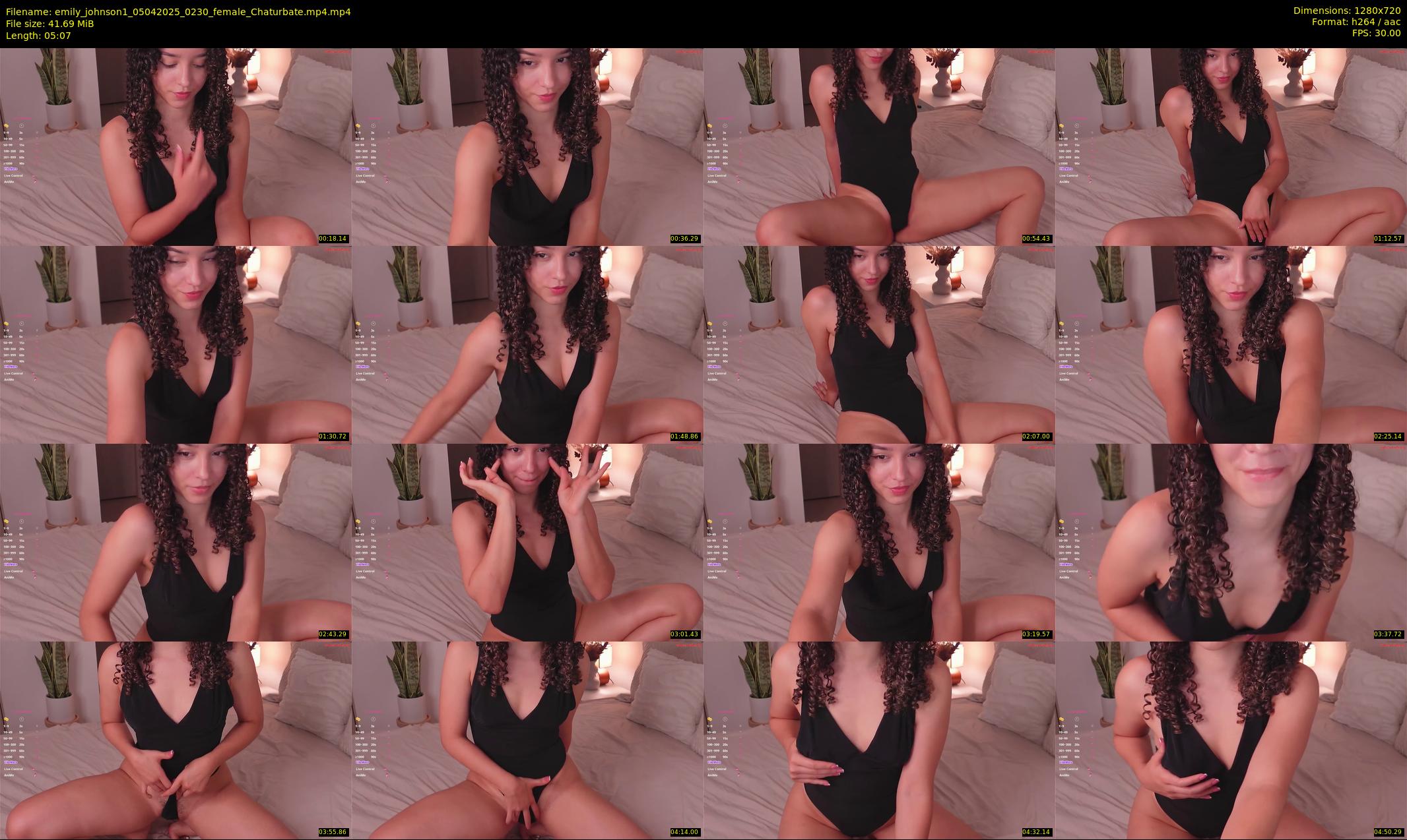 emily_johnson1 — 6 minute Chaturbate female cam show recording, 720p, Apr 5, 2025