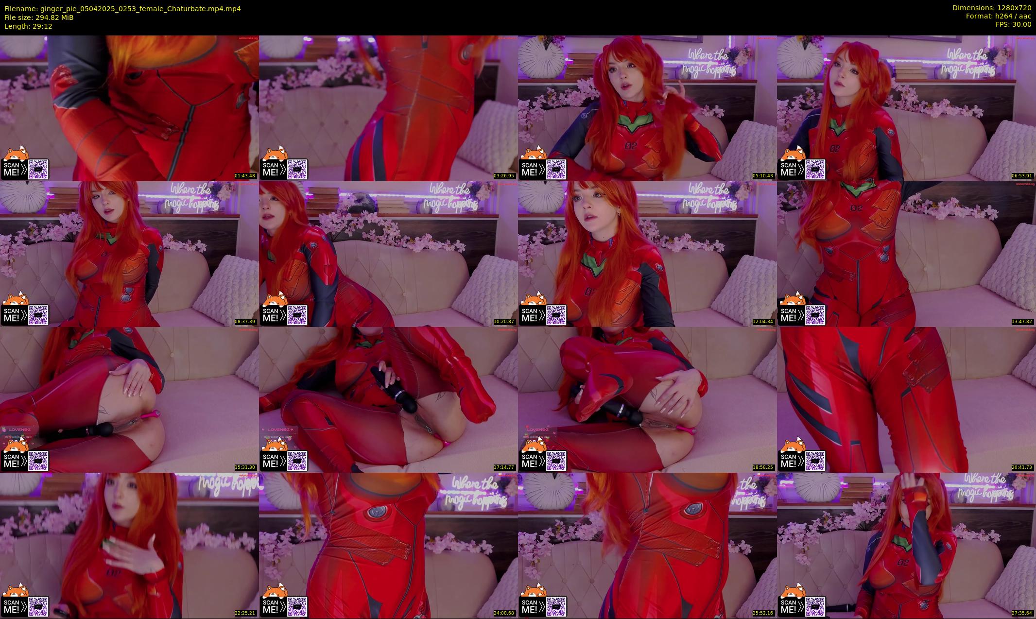 ginger_pie — 30 minute Chaturbate female cam show recording, 720p, Apr 5, 2025