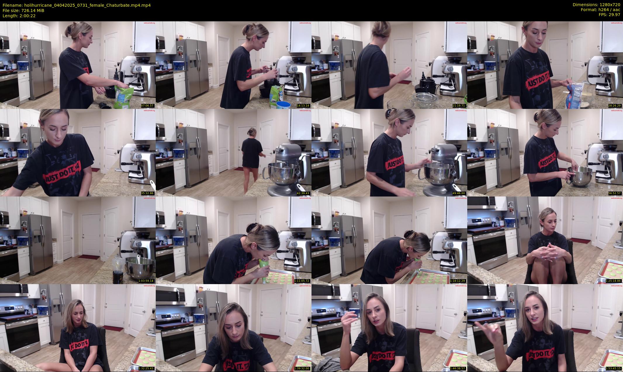 holihurricane — 121 minute Chaturbate female cam show recording, 720p, Apr 4, 2025