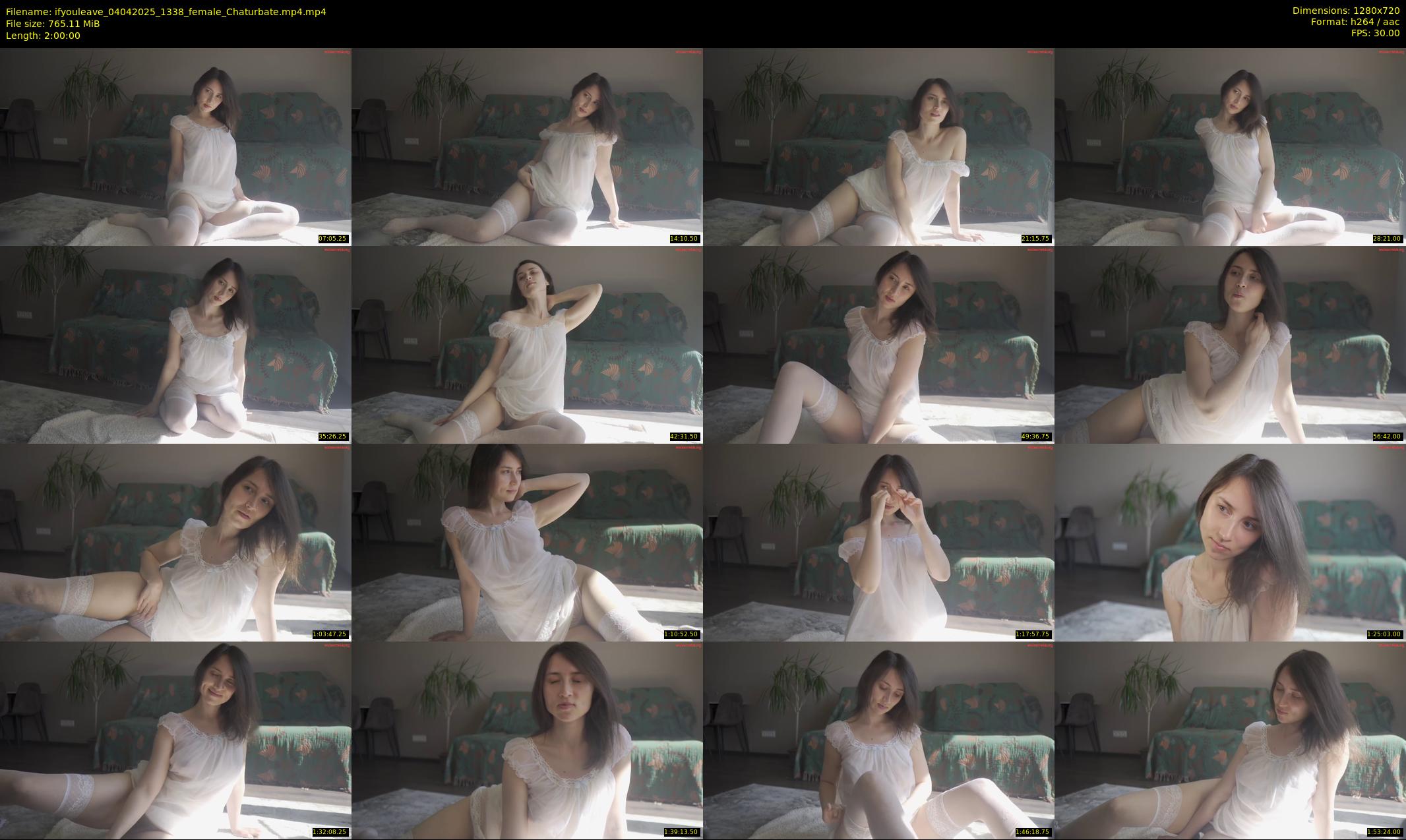ifyouleave — 120 minute Chaturbate female cam show recording, 720p, Apr 4, 2025