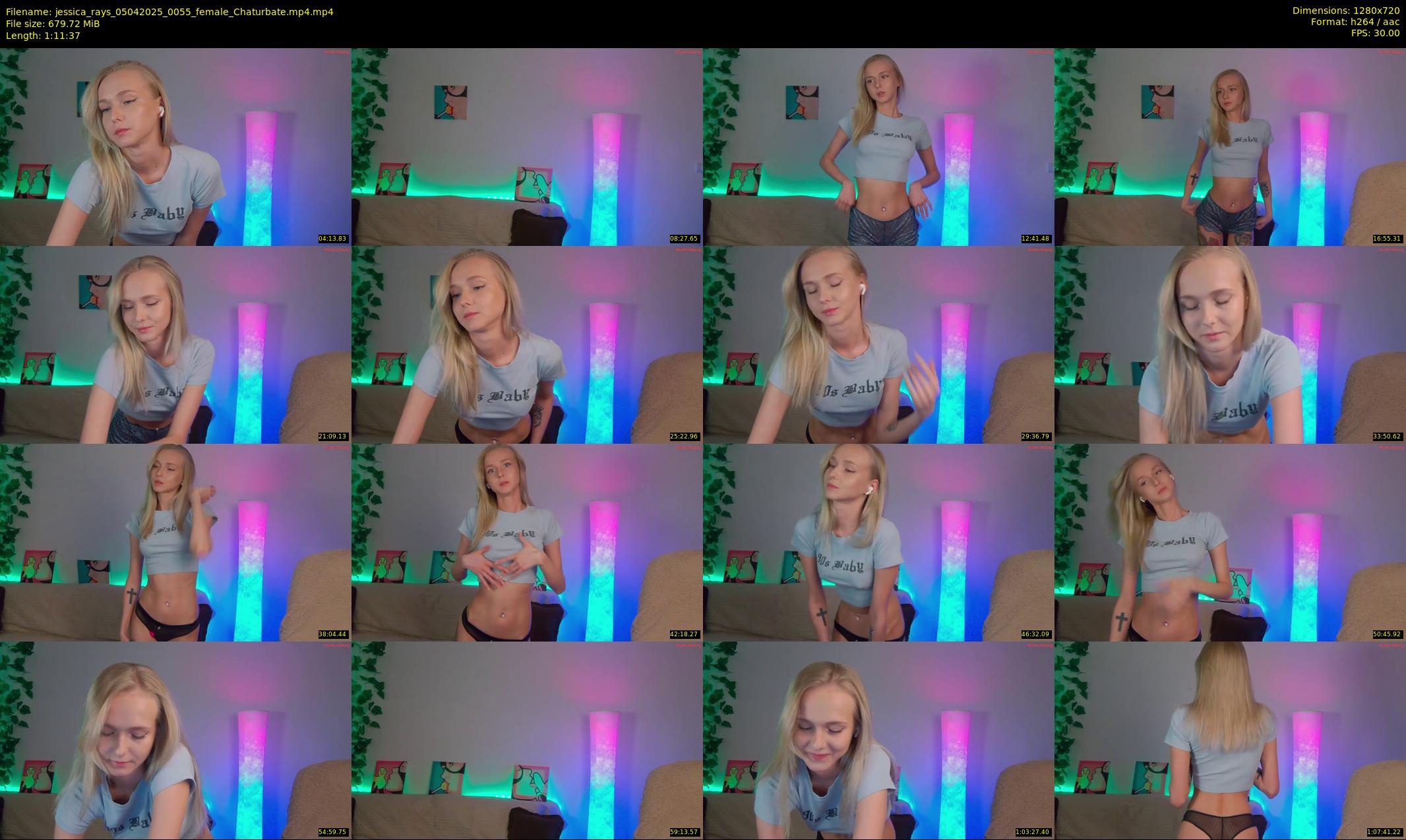 jessica_rays — 72 minute Chaturbate couple cam show recording, 720p, Apr 5, 2025