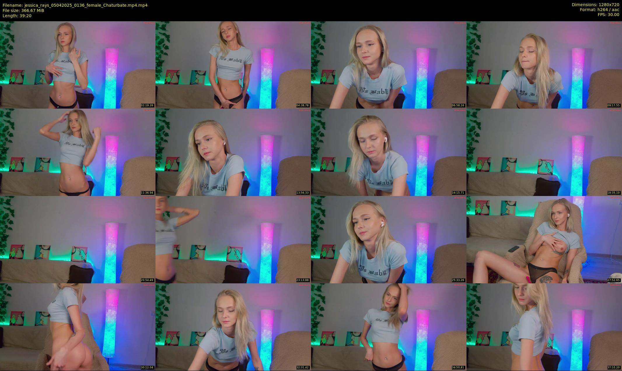jessica_rays — 40 minute Chaturbate couple cam show recording, 720p, Apr 5, 2025