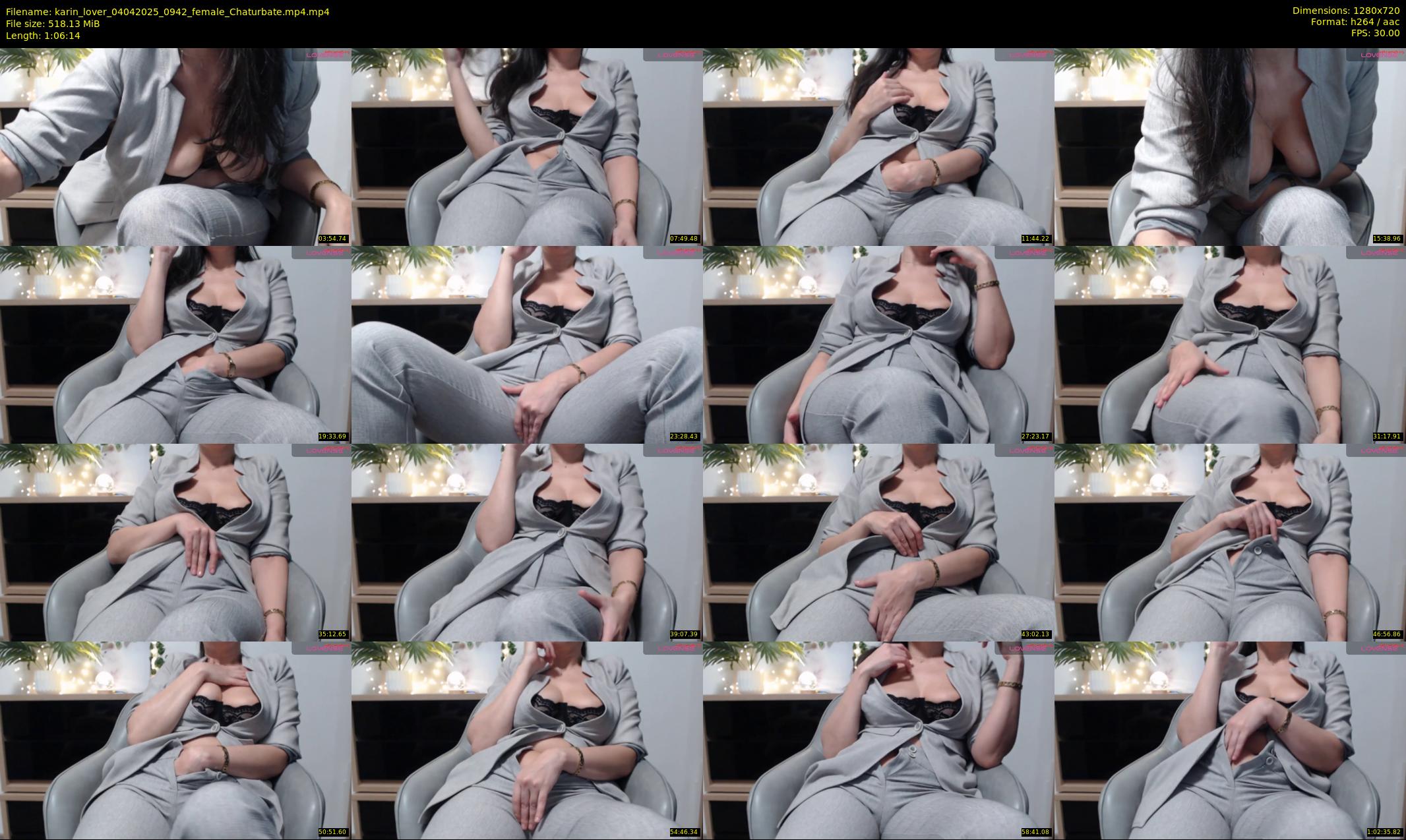 karin_lover — 67 minute Chaturbate female cam show recording, 720p, Apr 4, 2025