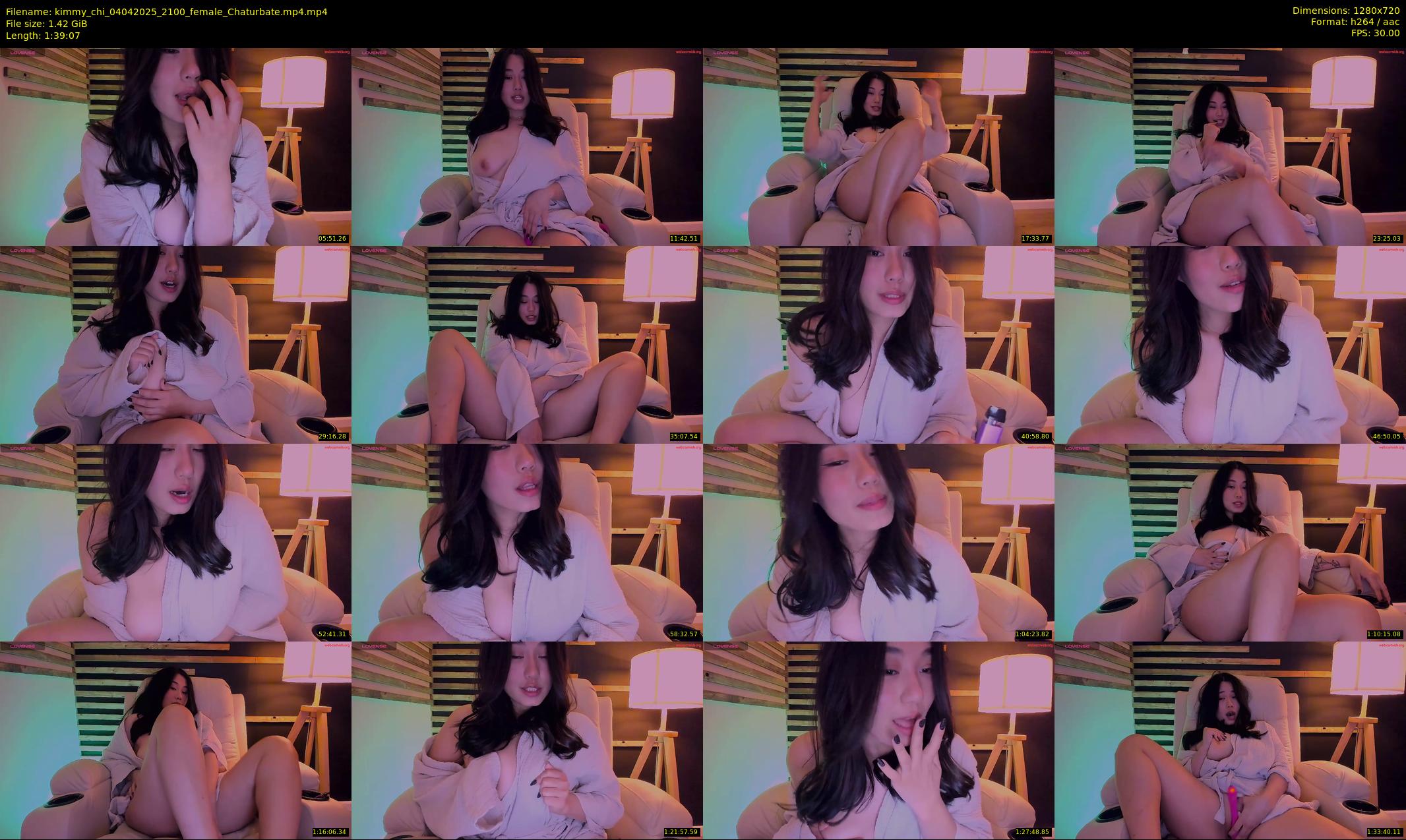kimmy_chi — 100 minute Chaturbate female cam show recording, 720p, Apr 4, 2025