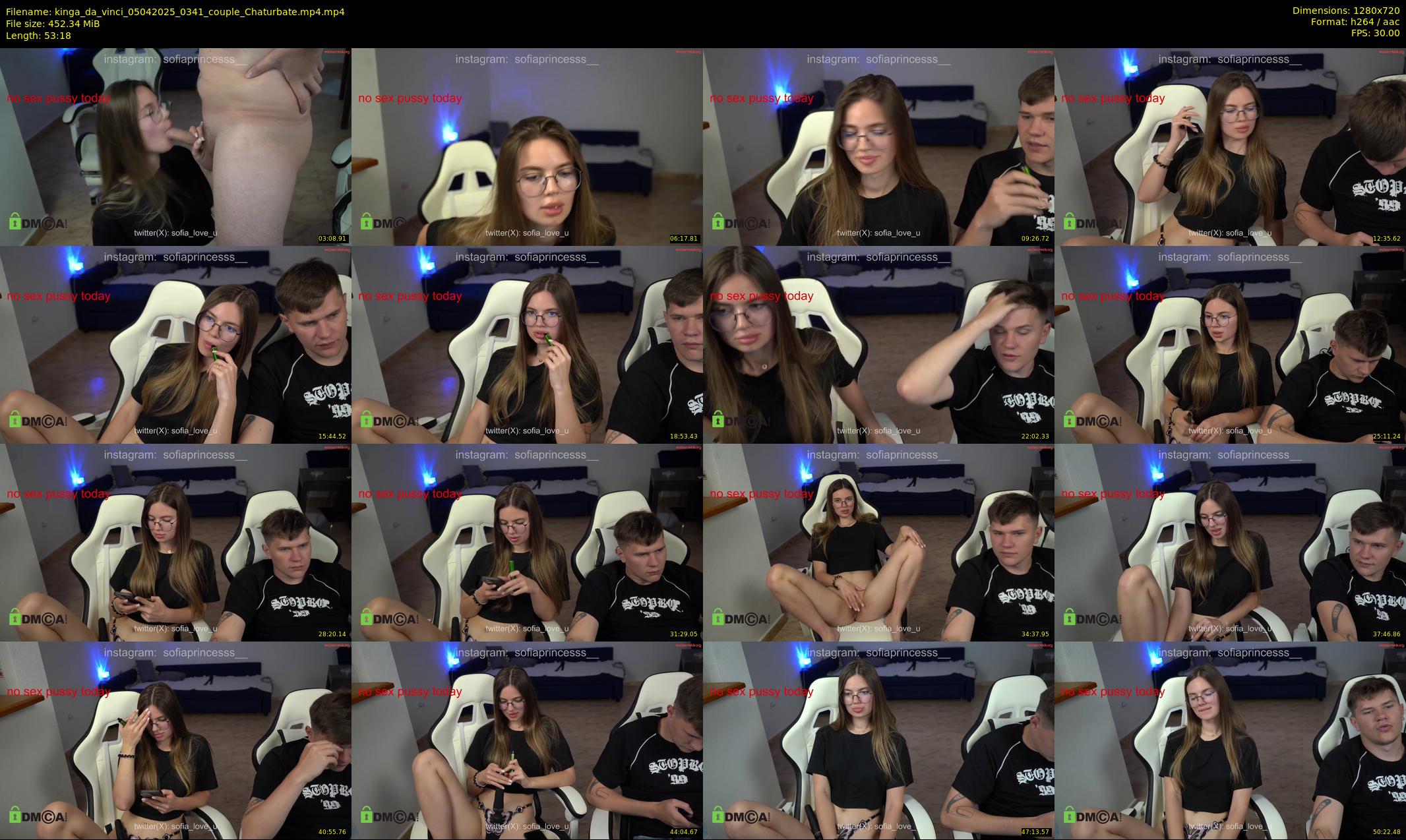 kinga_da_vinci — 54 minute Chaturbate couple cam show recording, 720p, Apr 5, 2025
