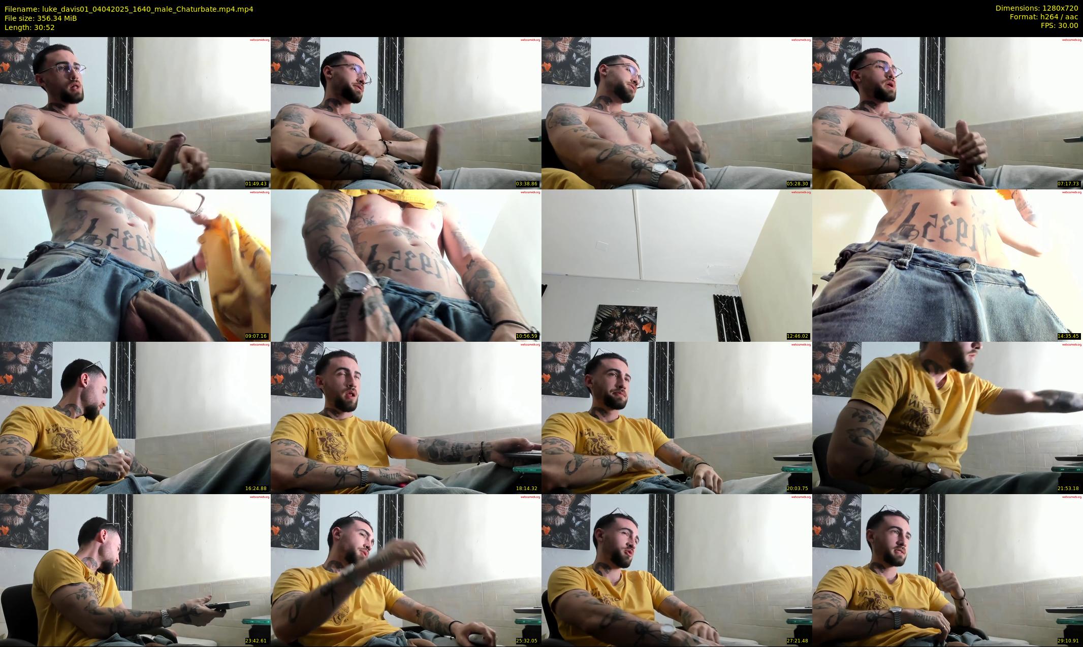 luke_davis01 — 31 minute Chaturbate male cam show recording, 720p, Apr 4, 2025
