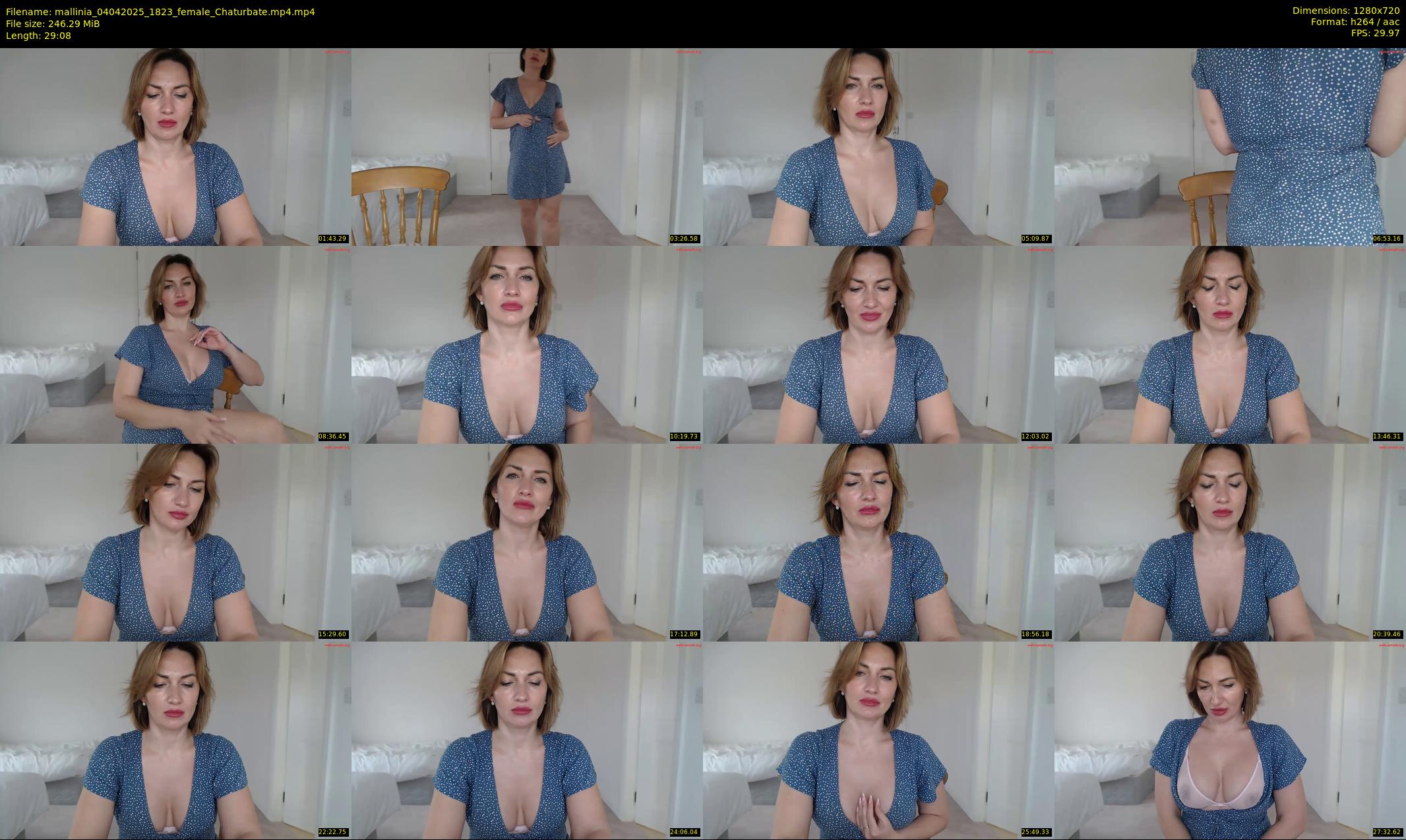 mallinia — 30 minute Chaturbate female cam show recording, 720p, Apr 4, 2025