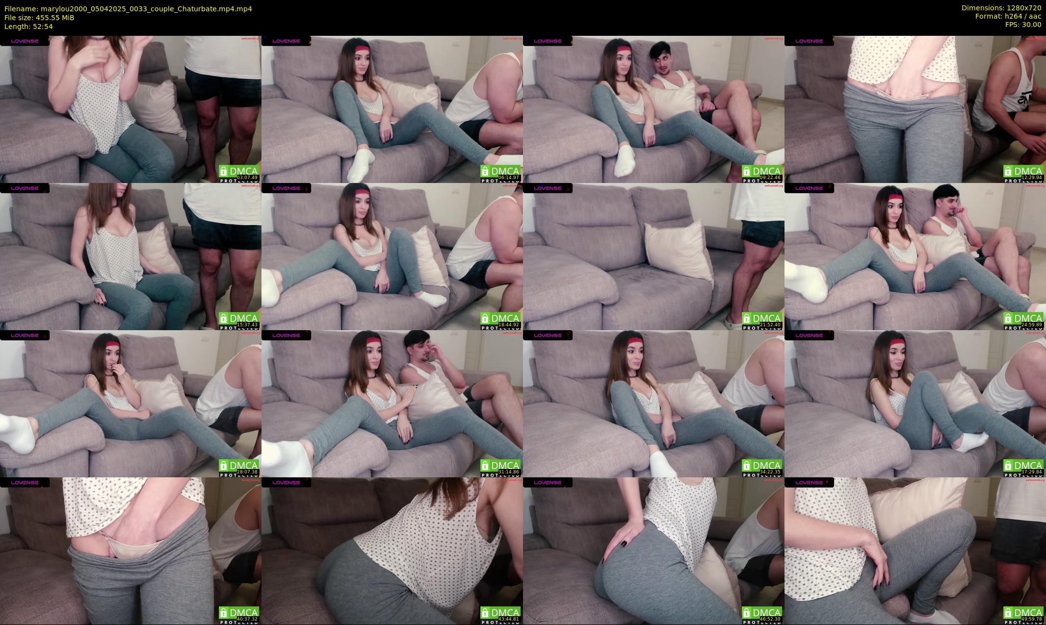 marylou2000 — 53 minute Chaturbate couple cam show recording, 720p, Apr 5, 2025
