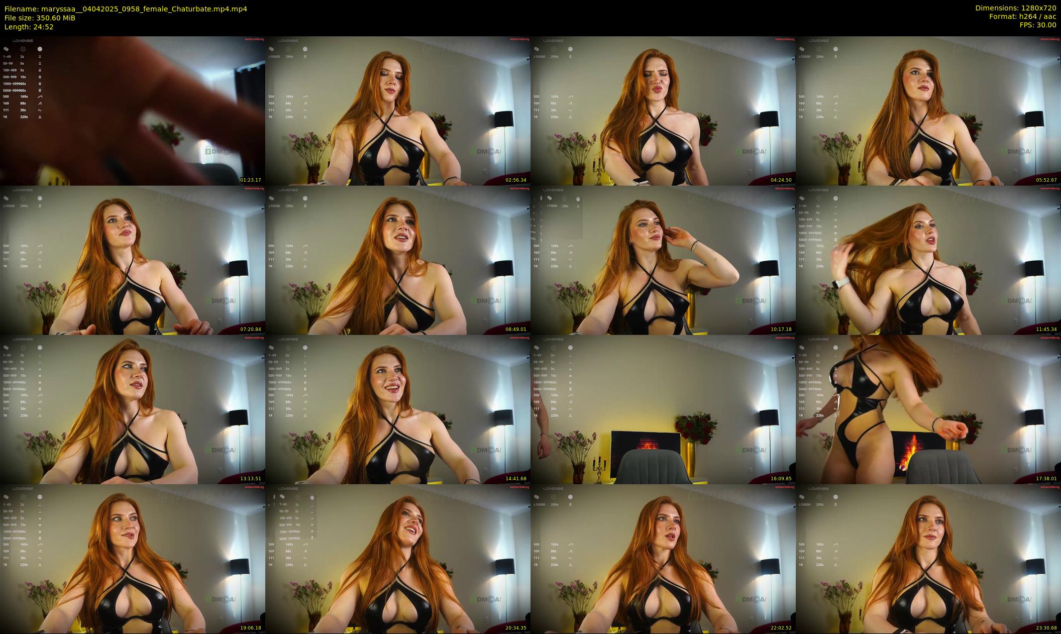 maryssaa_ — 25 minute Chaturbate female cam show recording, 720p, Apr 4, 2025