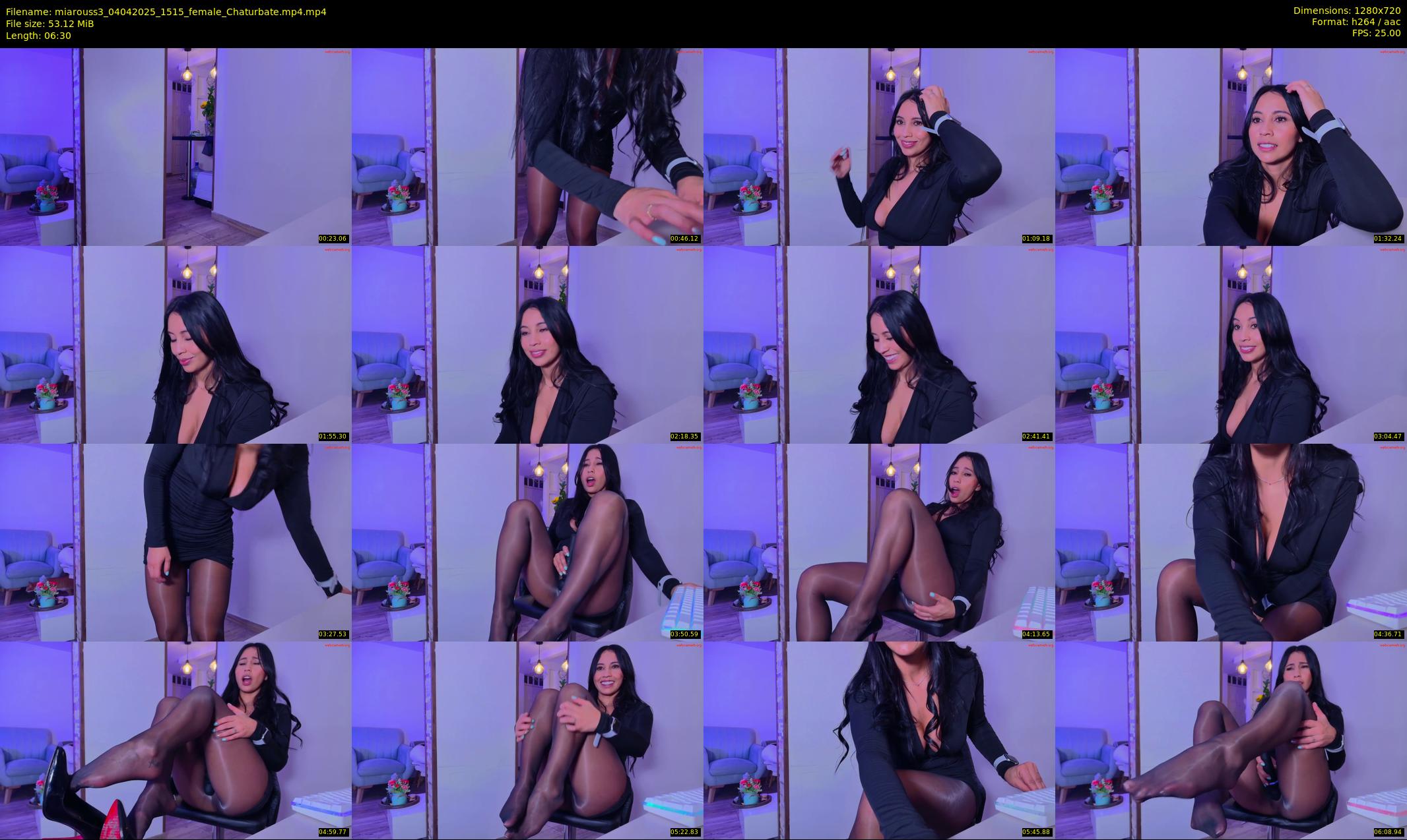 miarouss3 — 7 minute Chaturbate female cam show recording, 720p, Apr 4, 2025