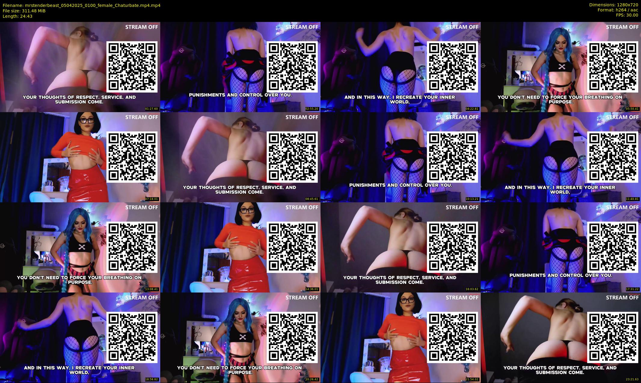 mrstenderbeast — 25 minute Chaturbate couple cam show recording, 720p, Apr 5, 2025