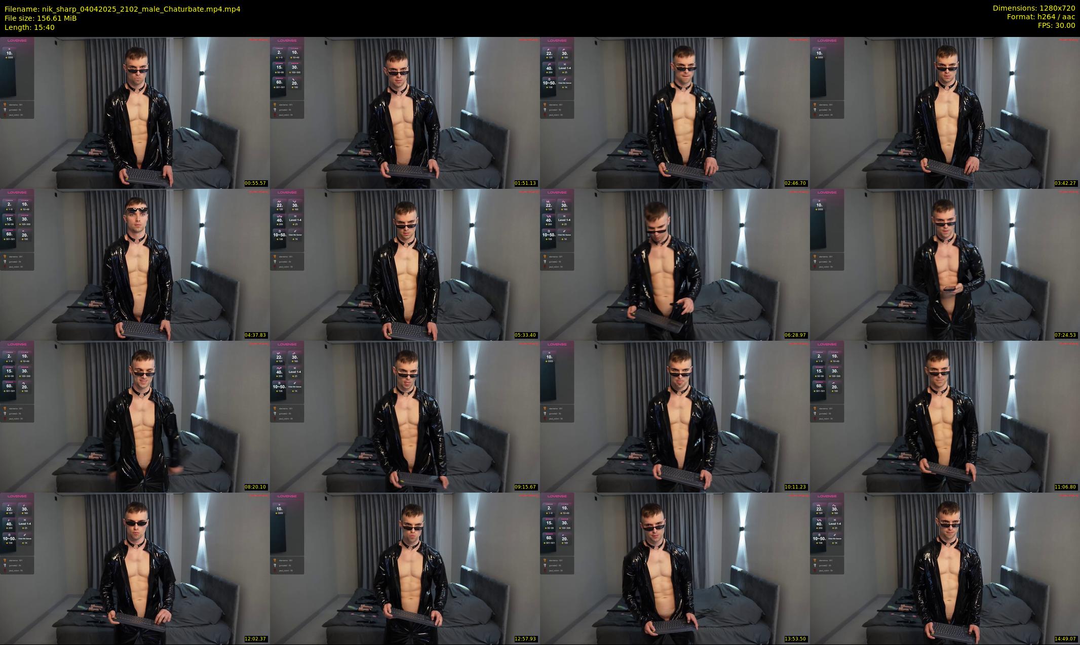 nik_sharp — 16 minute Chaturbate male cam show recording, 720p, Apr 4, 2025