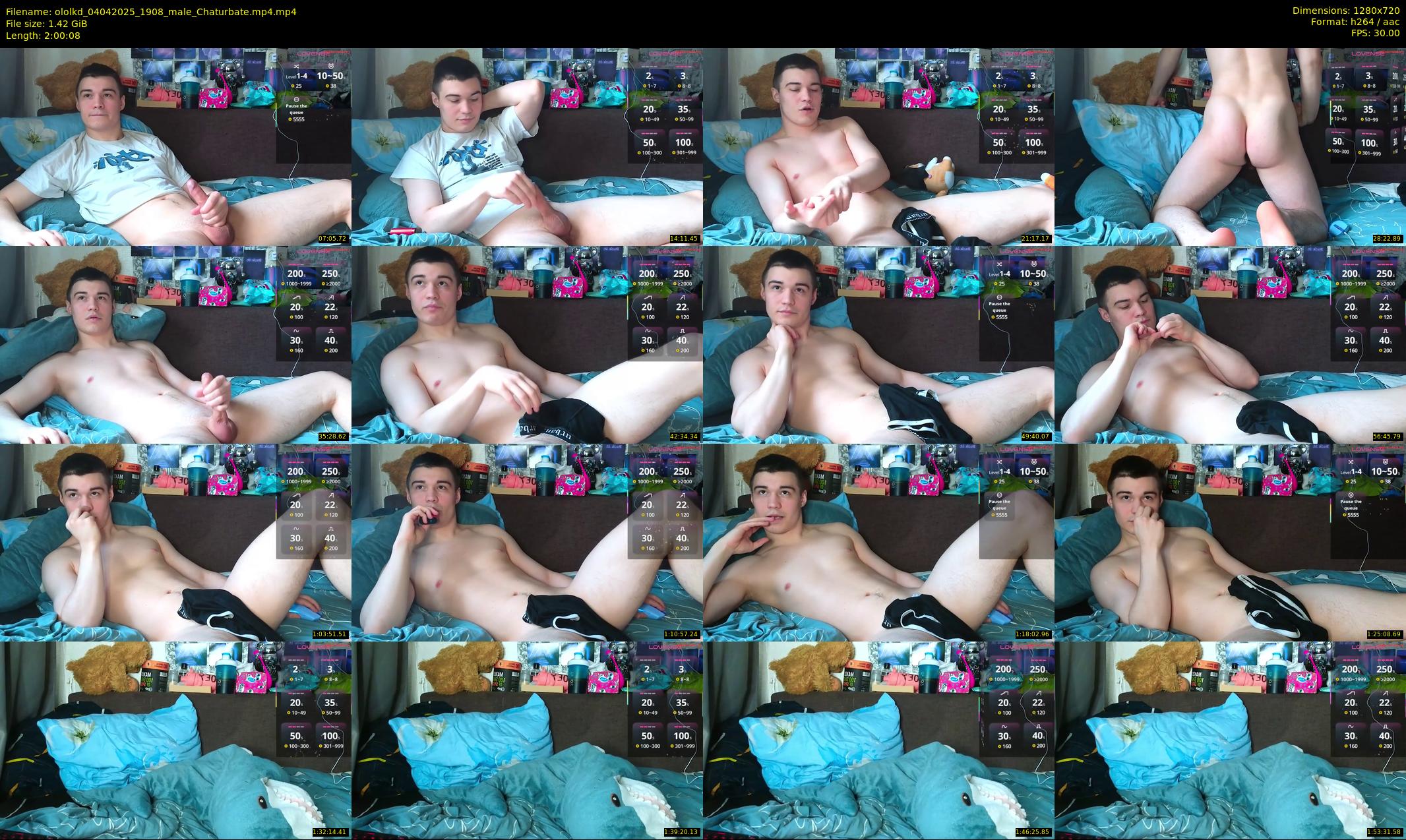 ololkd — 121 minute Chaturbate male cam show recording, 720p, Apr 4, 2025