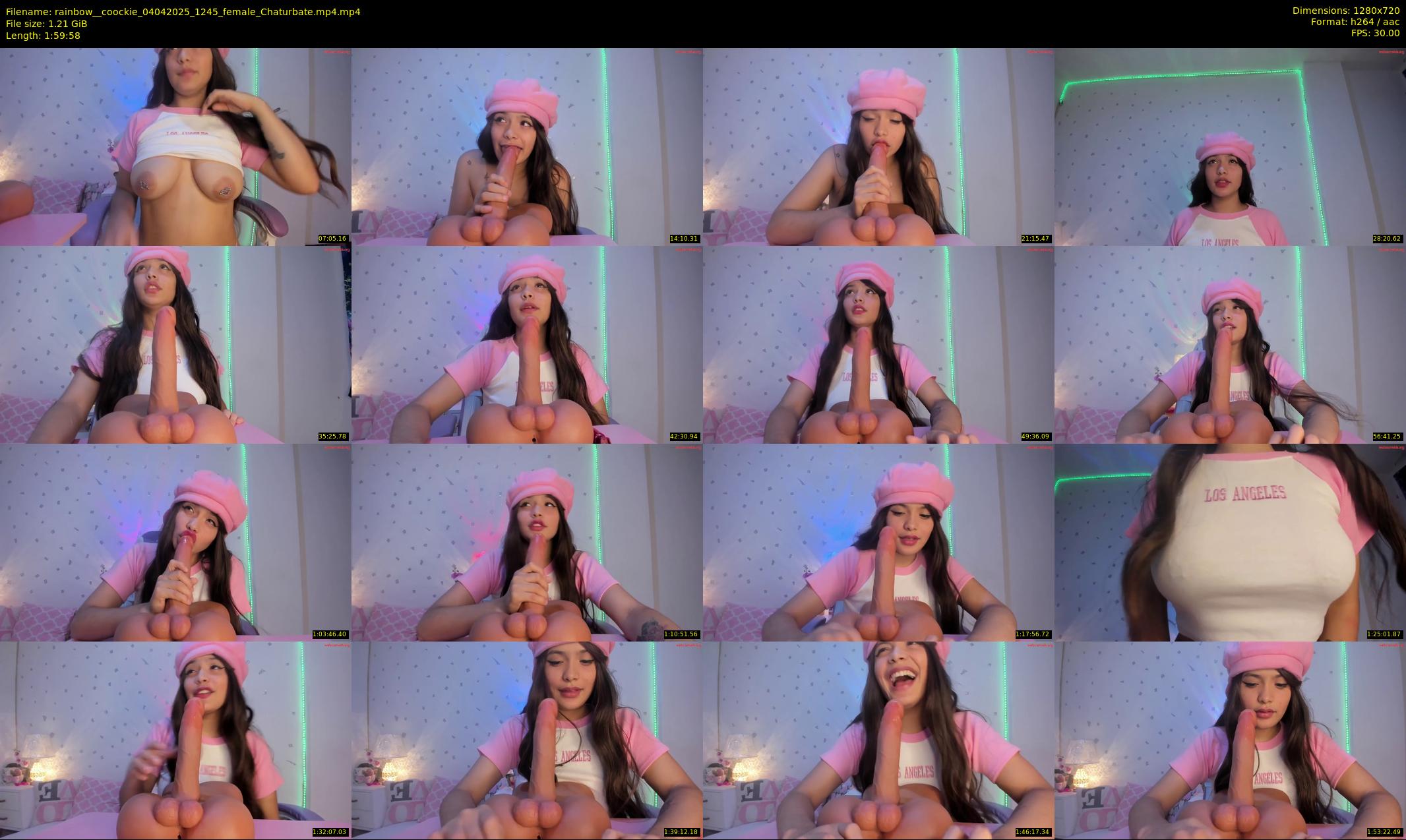 rainbow__coockie — 120 minute Chaturbate female cam show recording, 720p, Apr 4, 2025